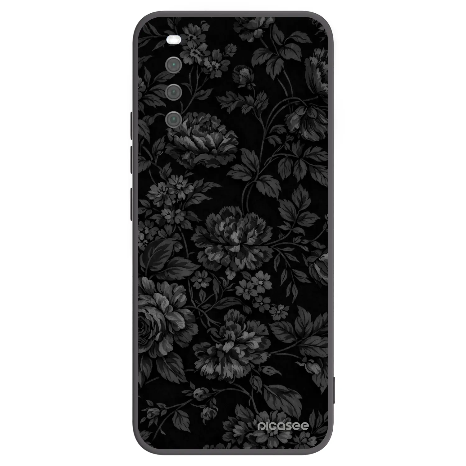 Picasee silikonowe czarne etui na Sony Xperia 10 III - Dark Romance