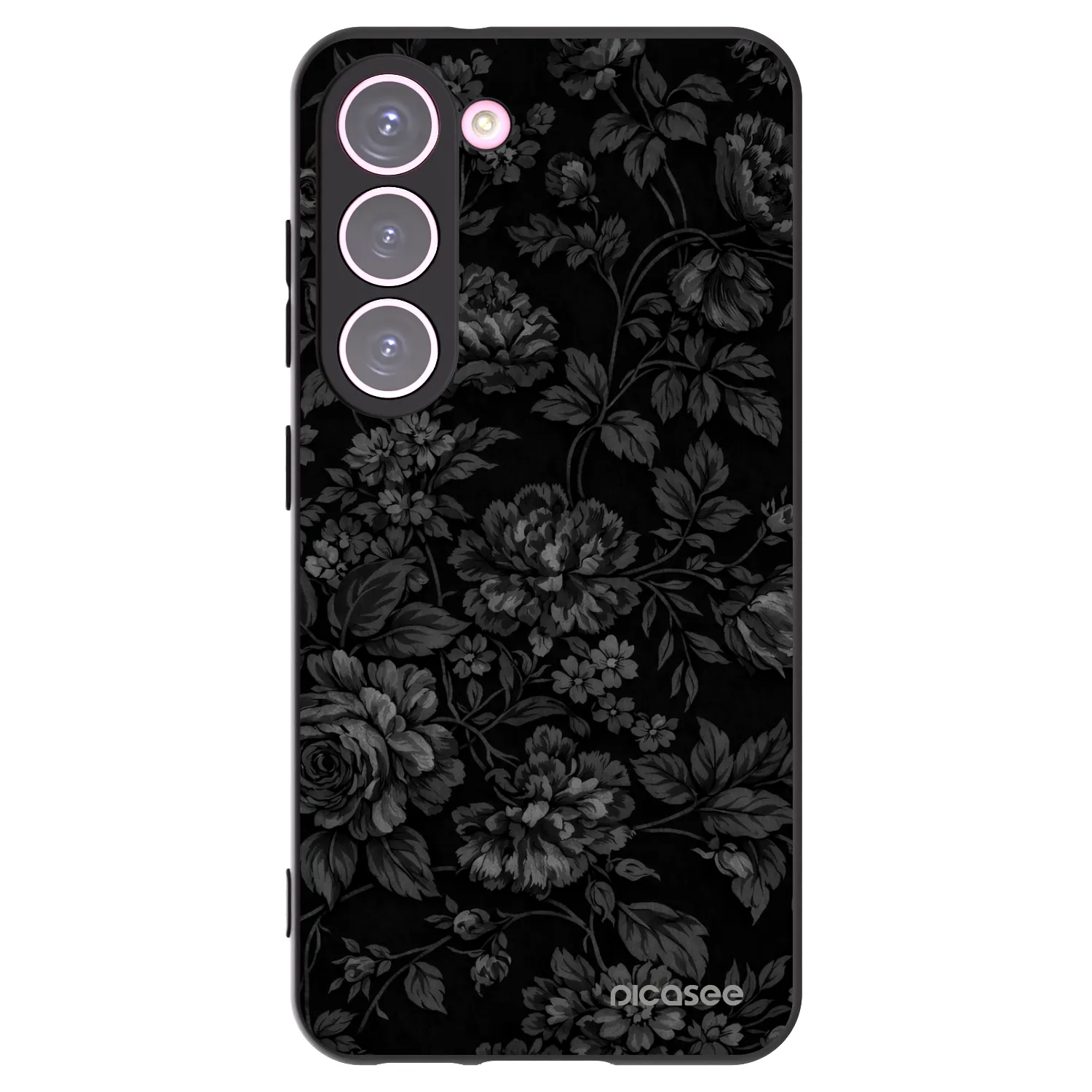 Picasee silikonowe czarne etui na Samsung Galaxy S23 5G - Dark Romance