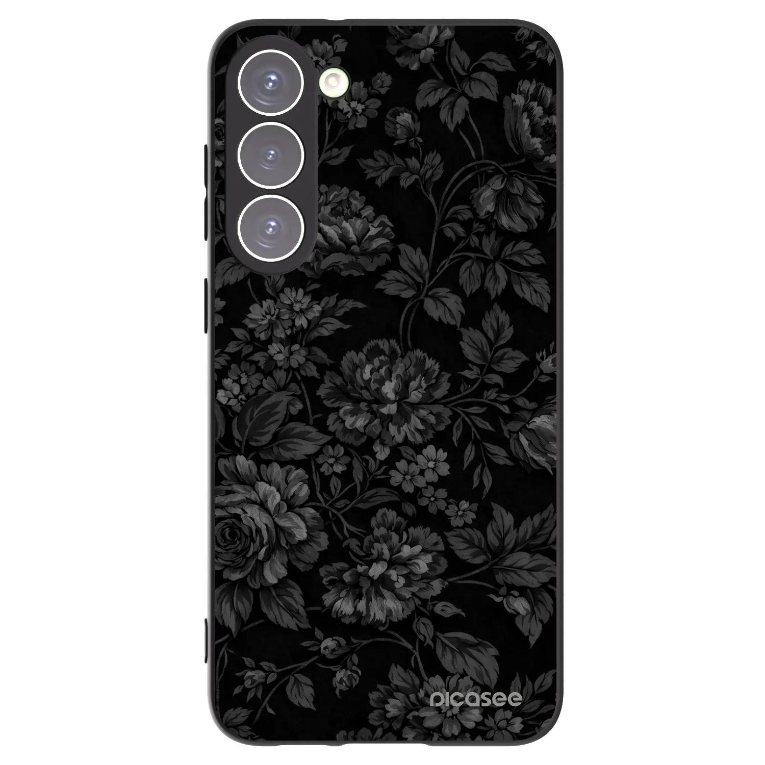 Picasee silikonowe czarne etui na Samsung Galaxy S23+ 5G - Dark Romance