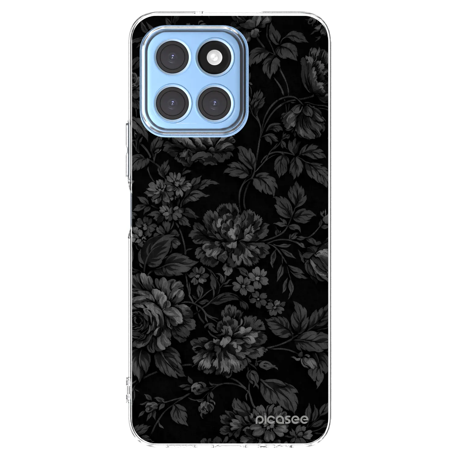 Picasee silikonowe przeźroczyste etui na Honor X8 5G - Dark Romance