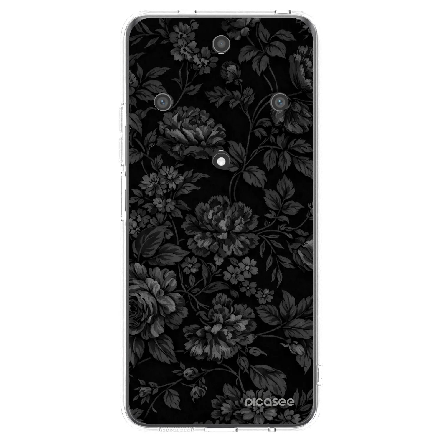 Picasee silikonowe przeźroczyste etui na Honor Magic5 Lite 5G - Dark Romance