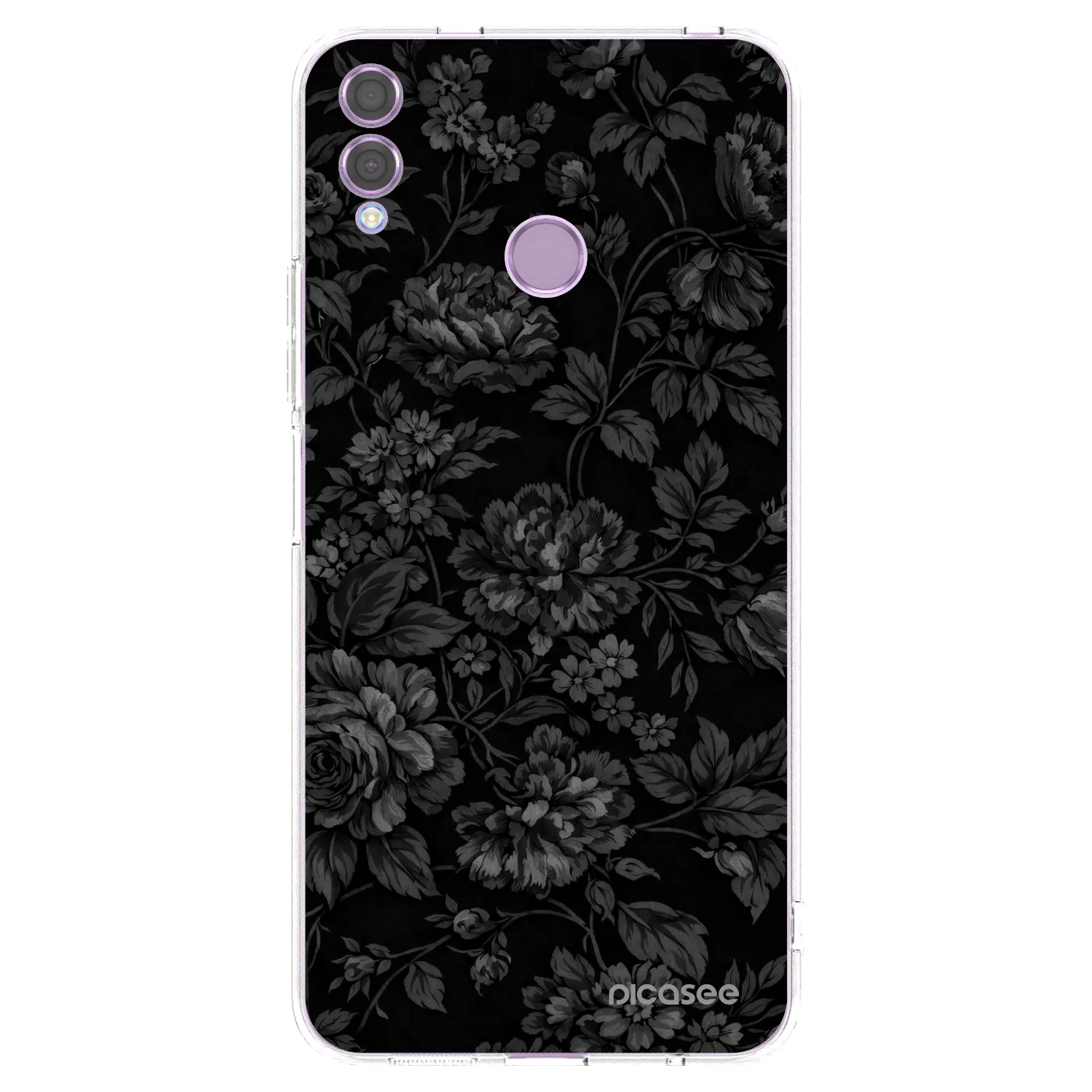 Picasee silikonowe przeźroczyste etui na Honor 8X - Dark Romance
