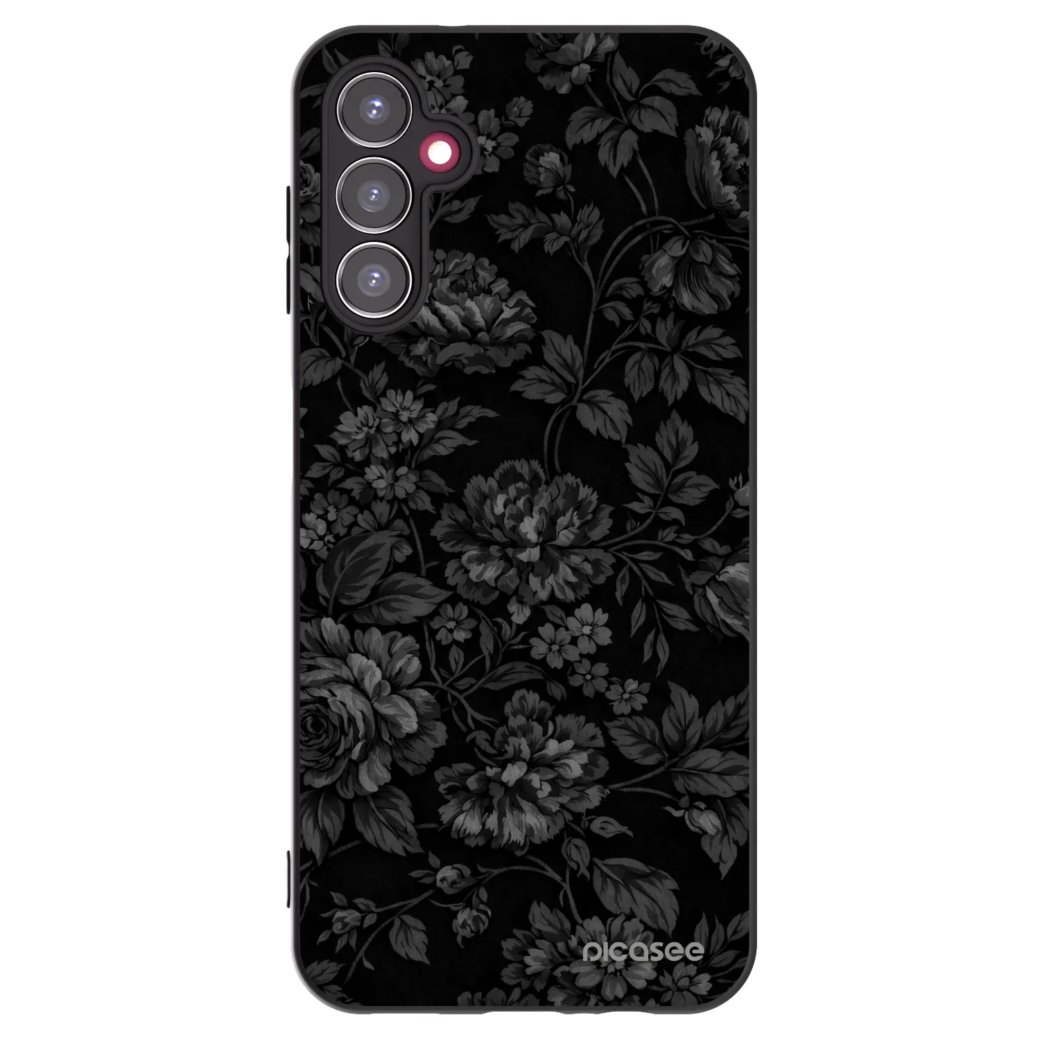 Picasee silikonowe czarne etui na Samsung Galaxy A14 4G A145R - Dark Romance