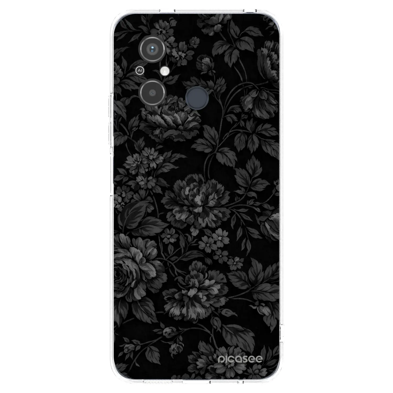 Picasee silikonowe przeźroczyste etui na Xiaomi Redmi 12C - Dark Romance