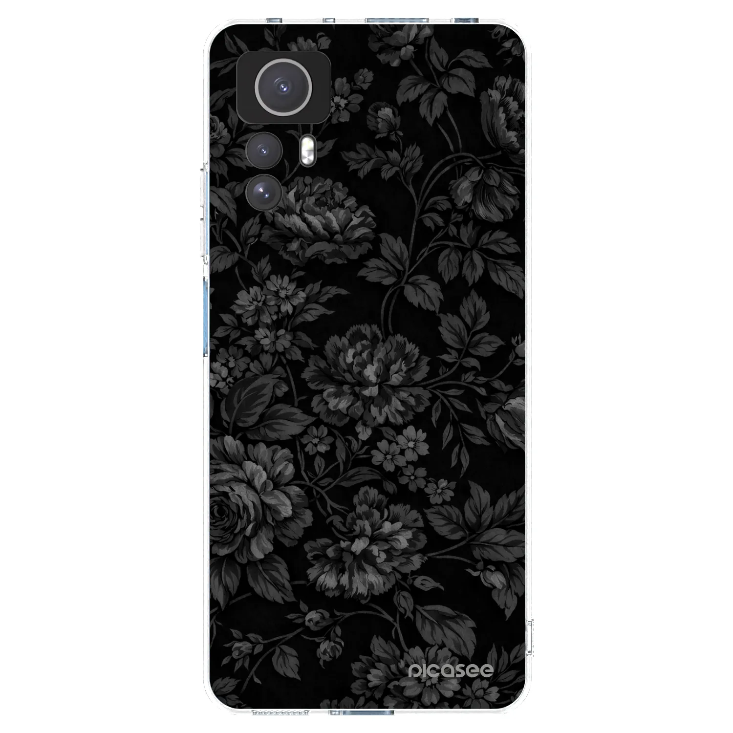 Picasee silikonowe przeźroczyste etui na Xiaomi Redmi Note 12S - Dark Romance