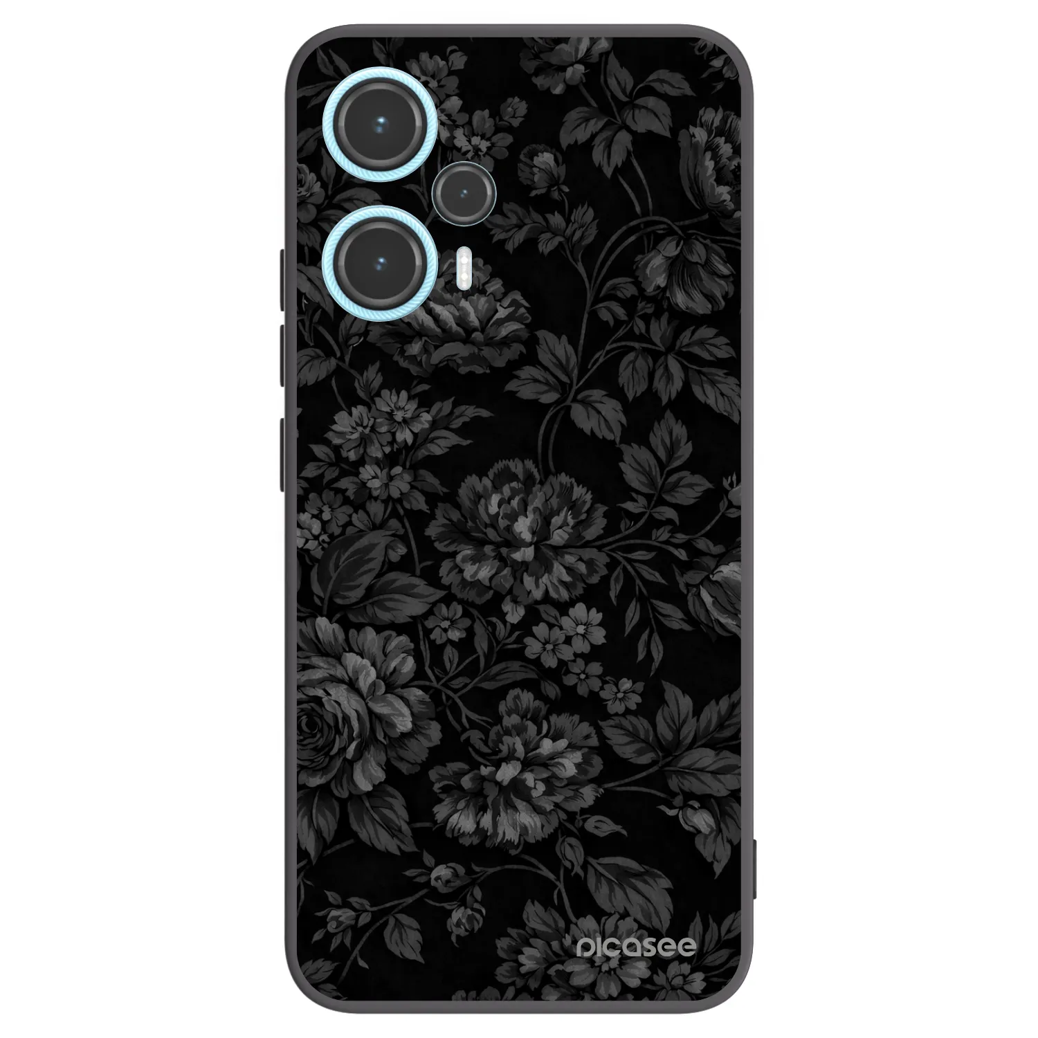Picasee silikonowe czarne etui na Xiaomi Poco F5 - Dark Romance