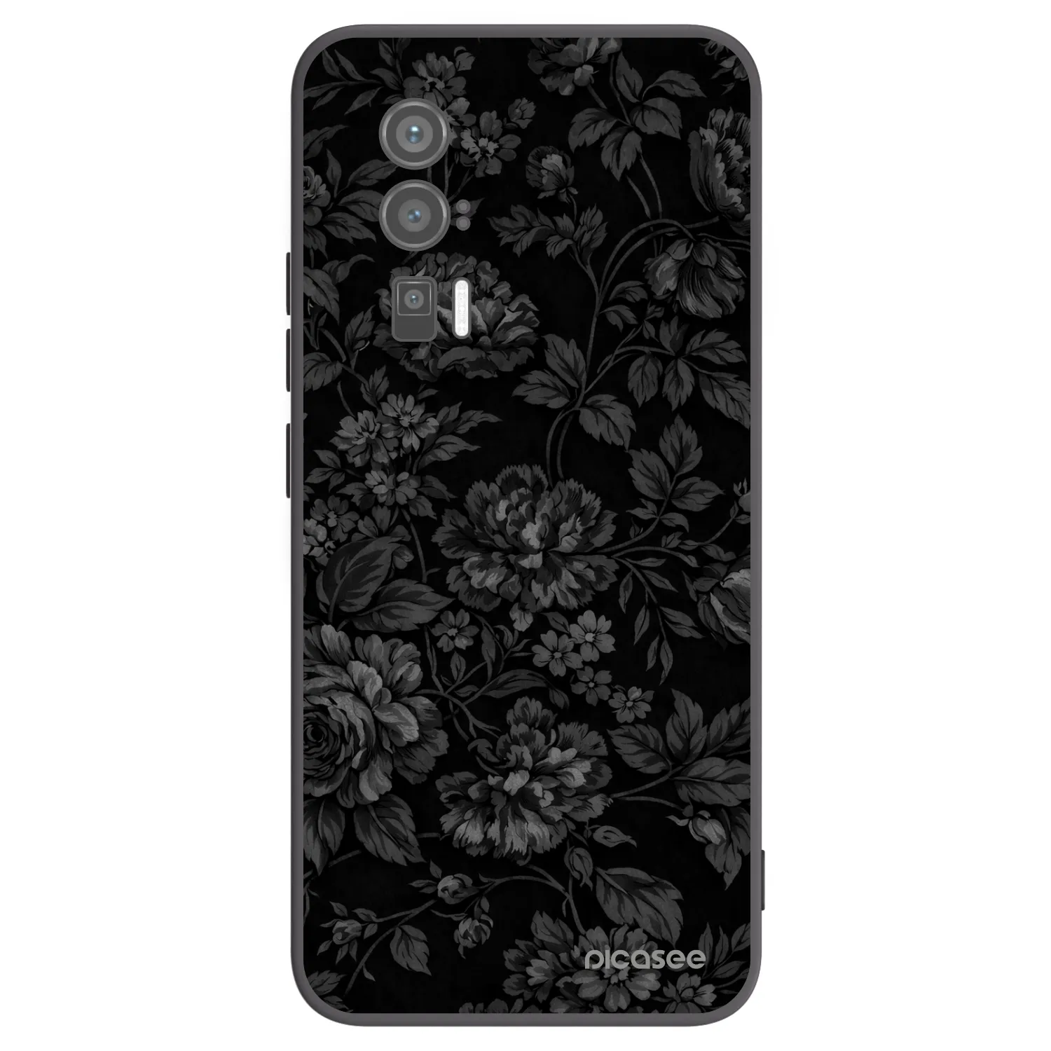 Picasee silikonowe czarne etui na Xiaomi Poco F5 Pro 5G - Dark Romance
