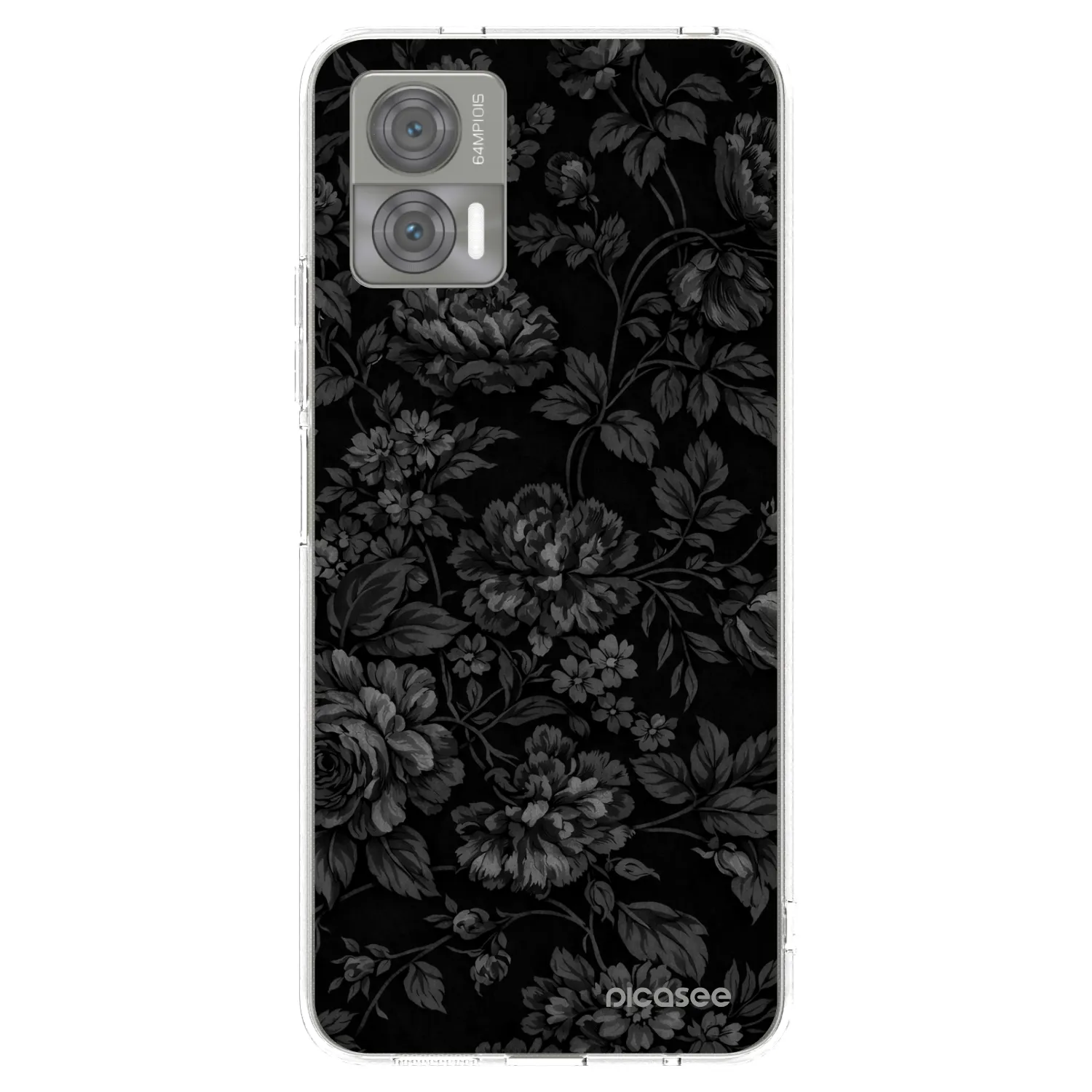 Picasee silikonowe przeźroczyste etui na Motorola Edge 30 Neo - Dark Romance