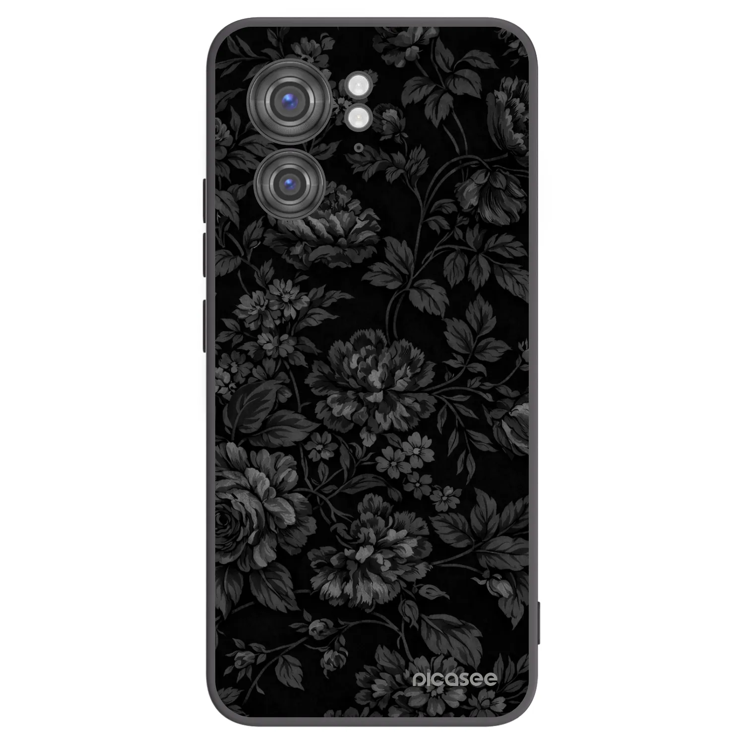 Picasee silikonowe czarne etui na Motorola Edge 40 - Dark Romance