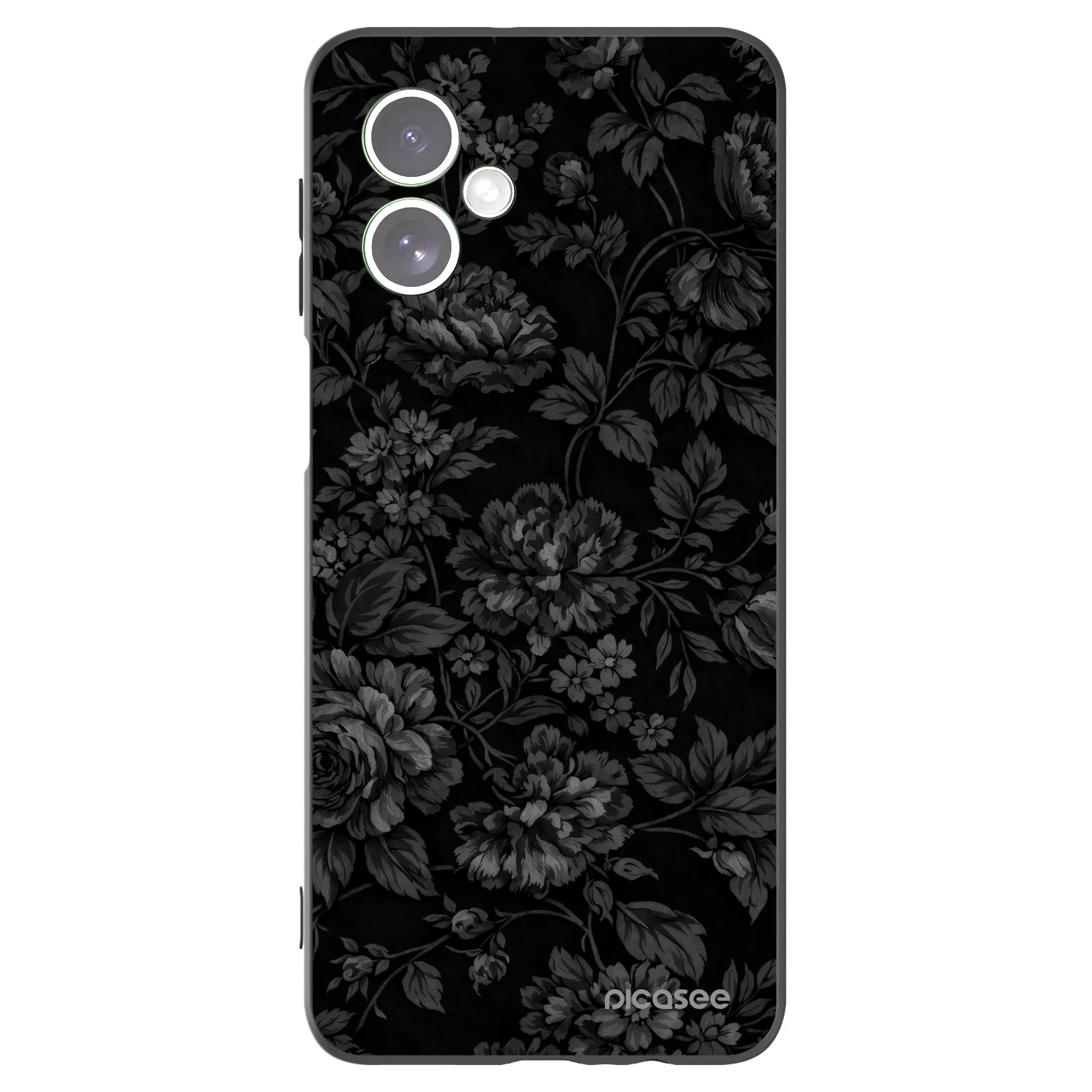 Picasee silikonowe czarne etui na Motorola Moto G54 5G - Dark Romance