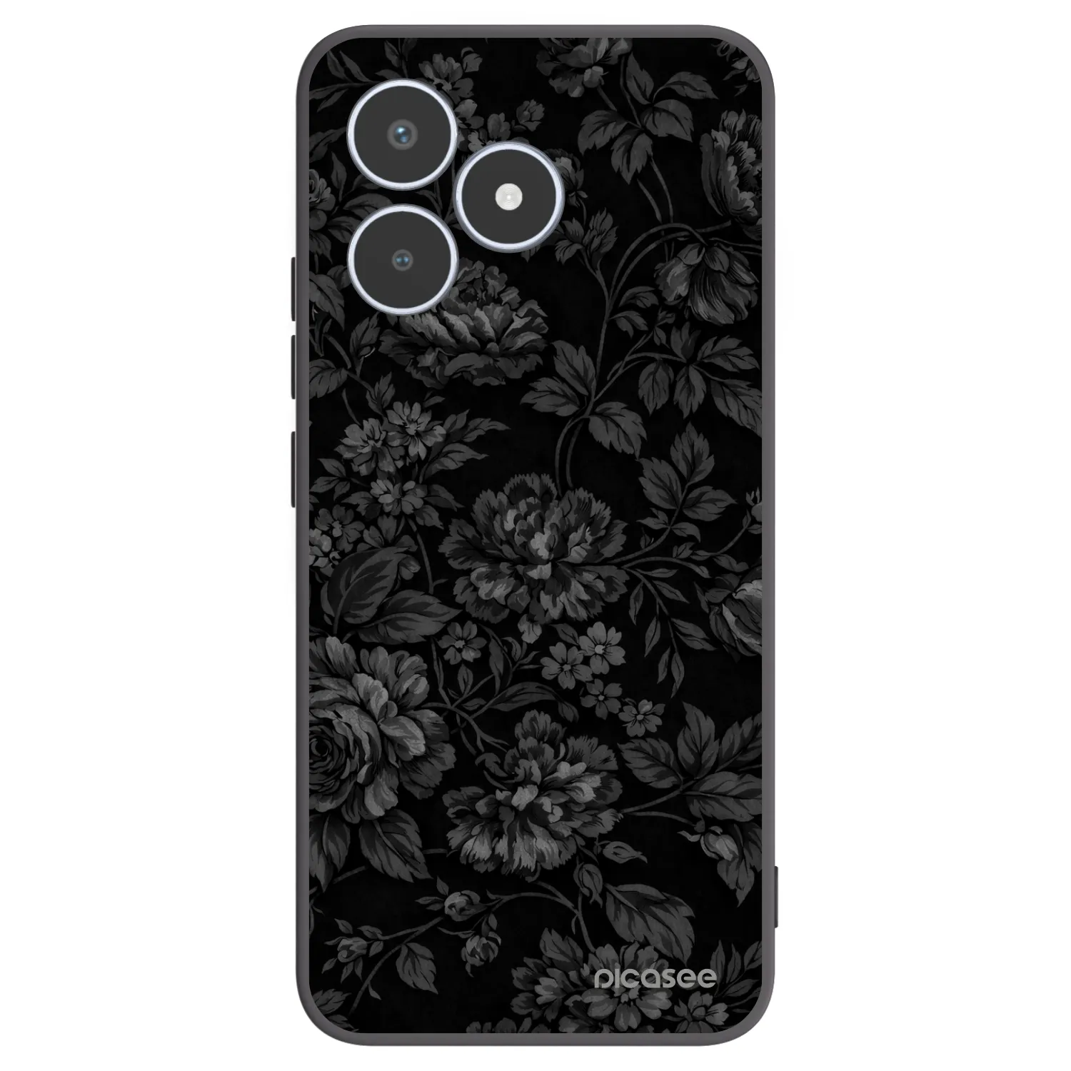 Picasee silikonowe czarne etui na Realme C53 - Dark Romance