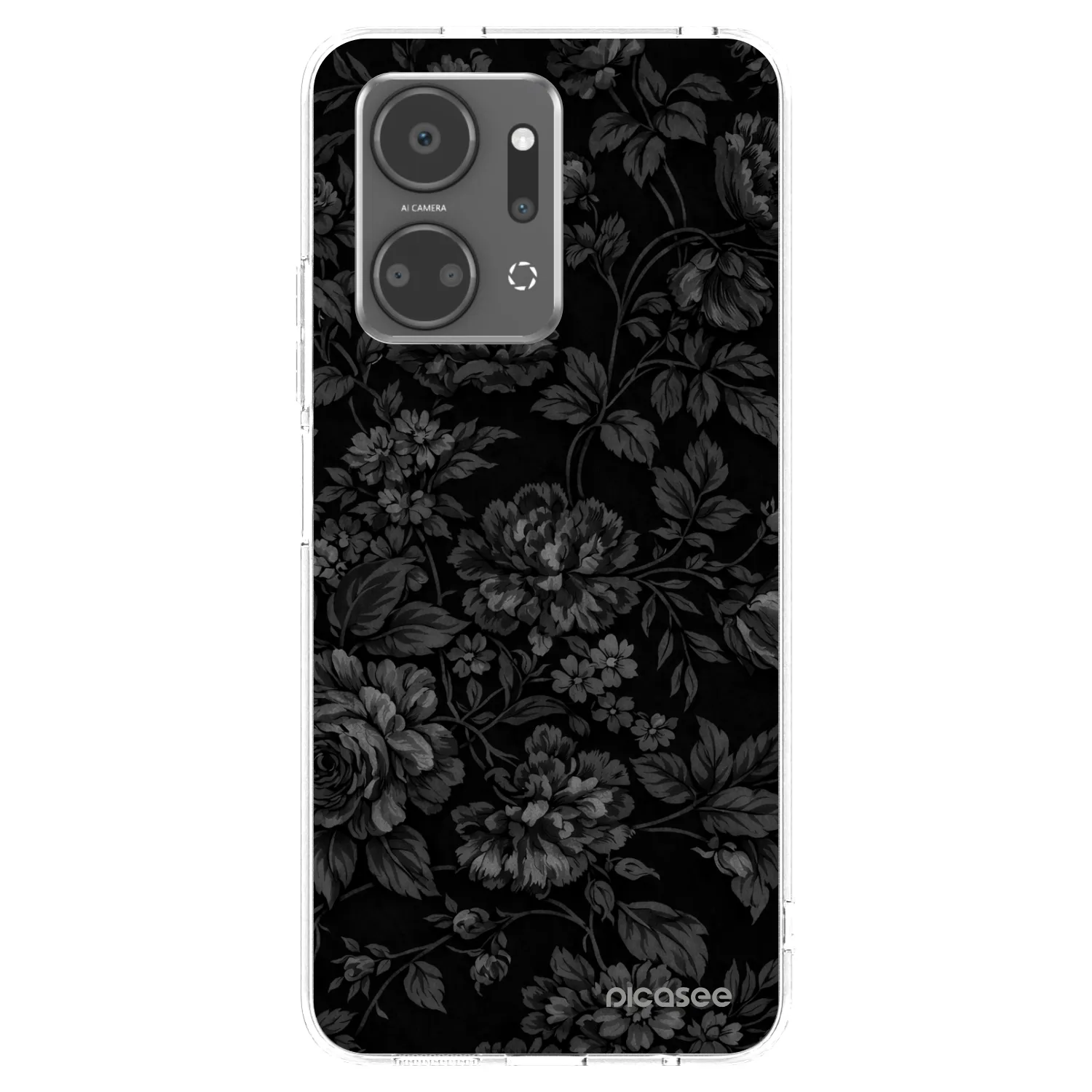 Picasee silikonowe przeźroczyste etui na Honor X7a - Dark Romance