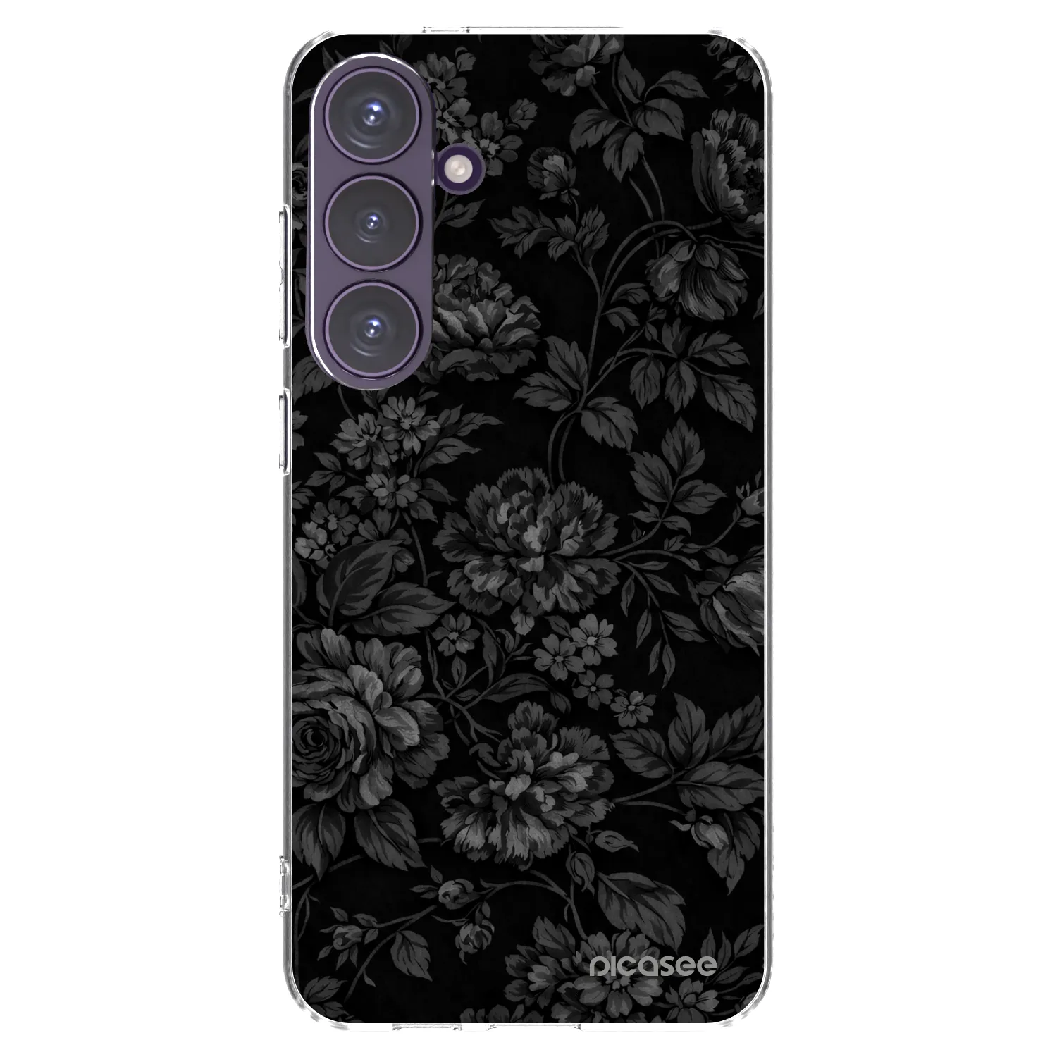Picasee silikonowe przeźroczyste etui na Samsung Galaxy S24+ S926B 5G - Dark Romance