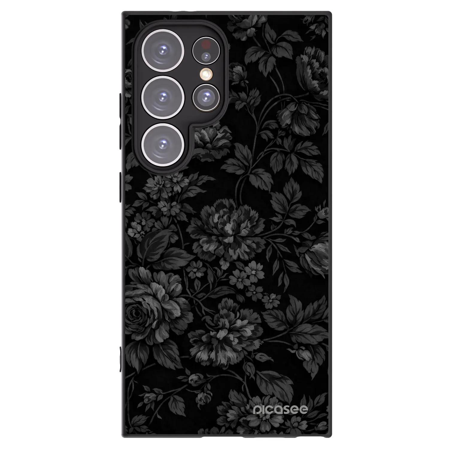 Picasee silikonowe czarne etui na Samsung Galaxy S24 Ultra S928B 5G - Dark Romance