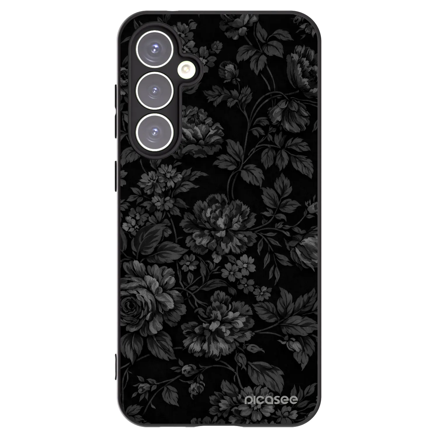 Picasee silikonowe czarne etui na Samsung Galaxy S23 FE S711B - Dark Romance