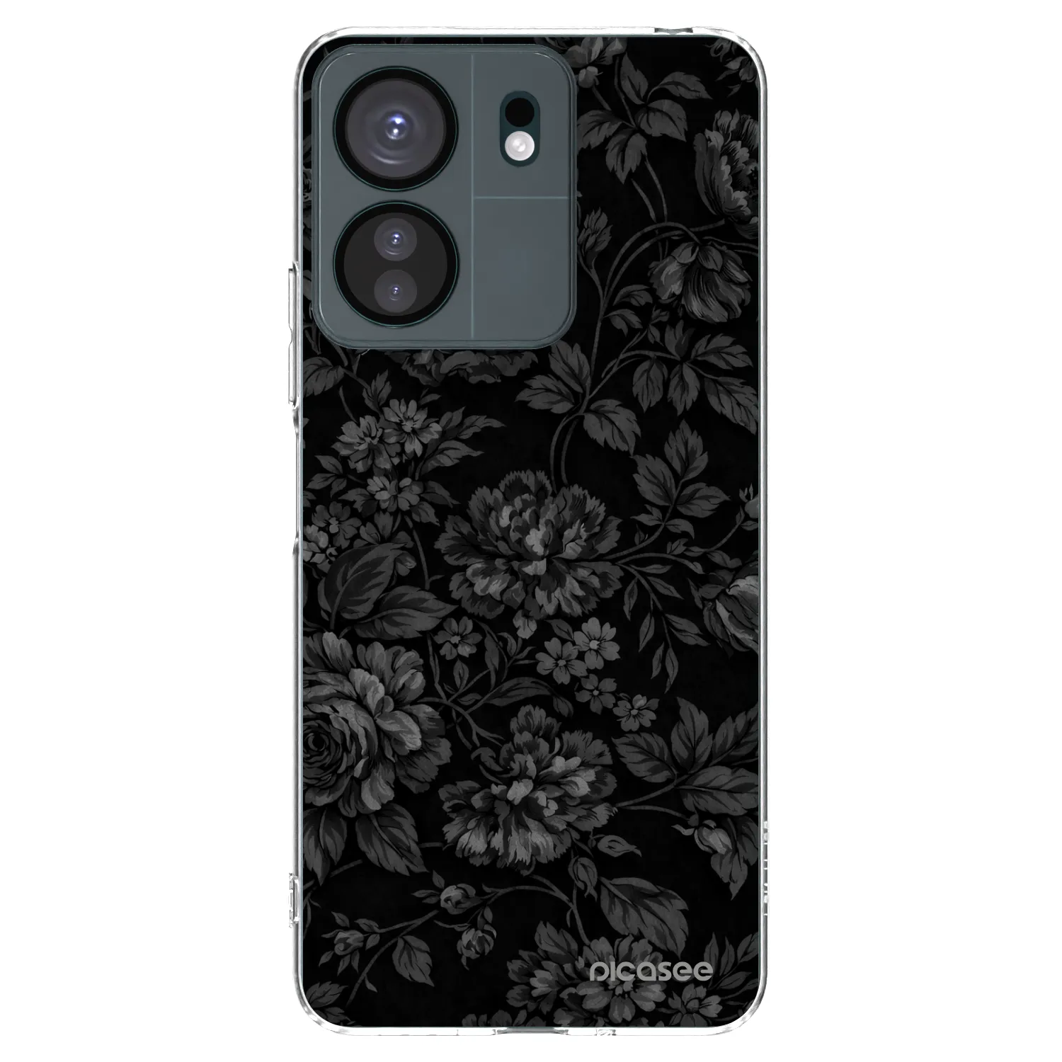 Picasee silikonowe przeźroczyste etui na Xiaomi Redmi 13C 4G - Dark Romance