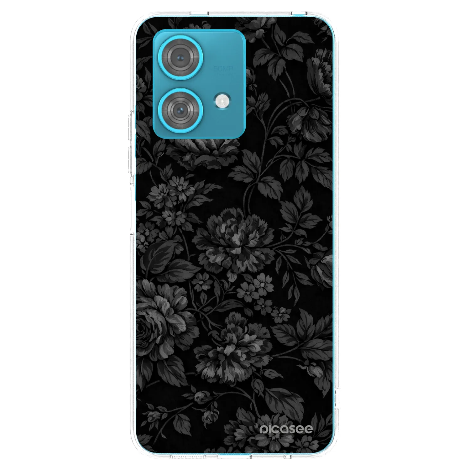 Picasee silikonowe przeźroczyste etui na Motorola Edge 40 Neo - Dark Romance