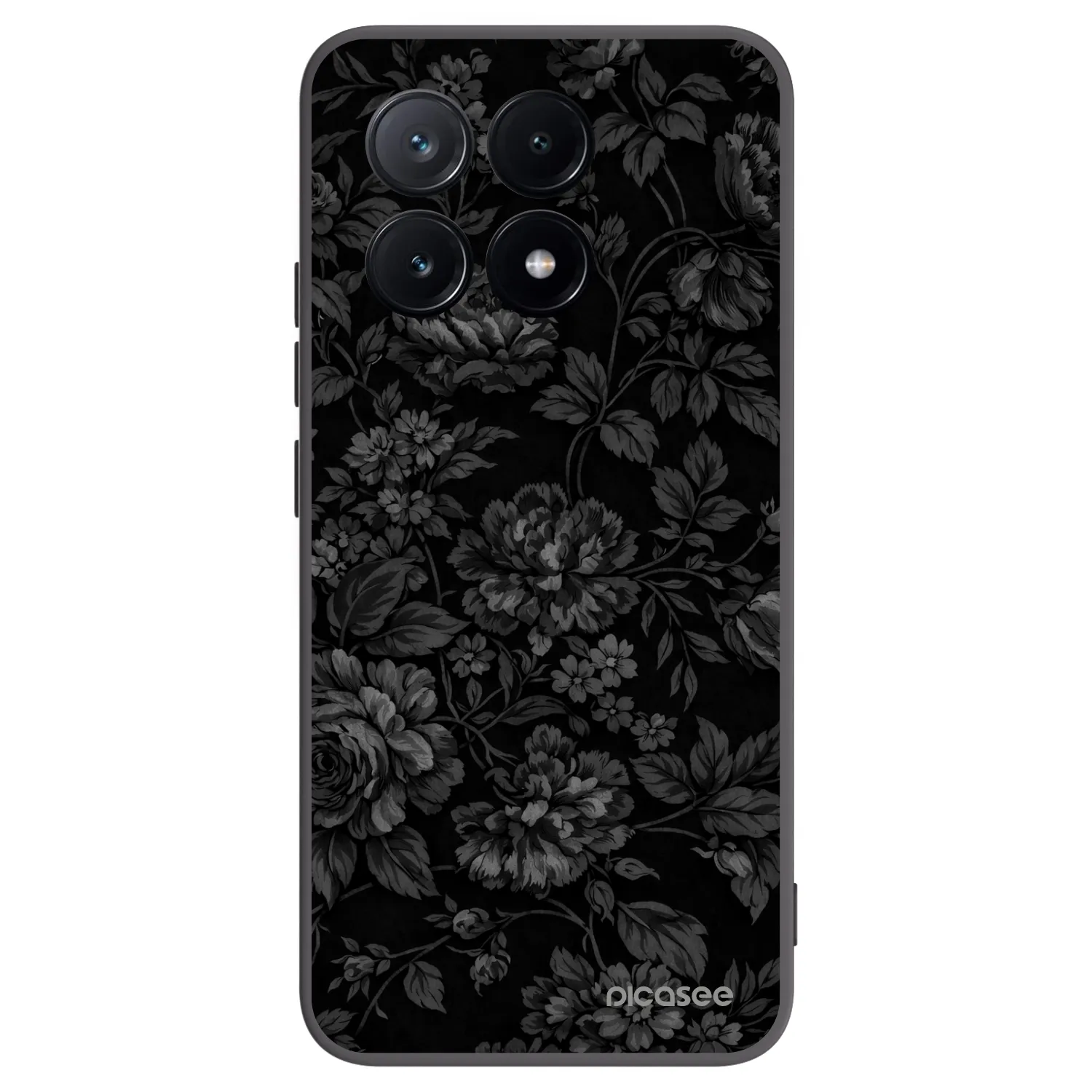 Picasee silikonowe czarne etui na Xiaomi Poco X6 Pro - Dark Romance