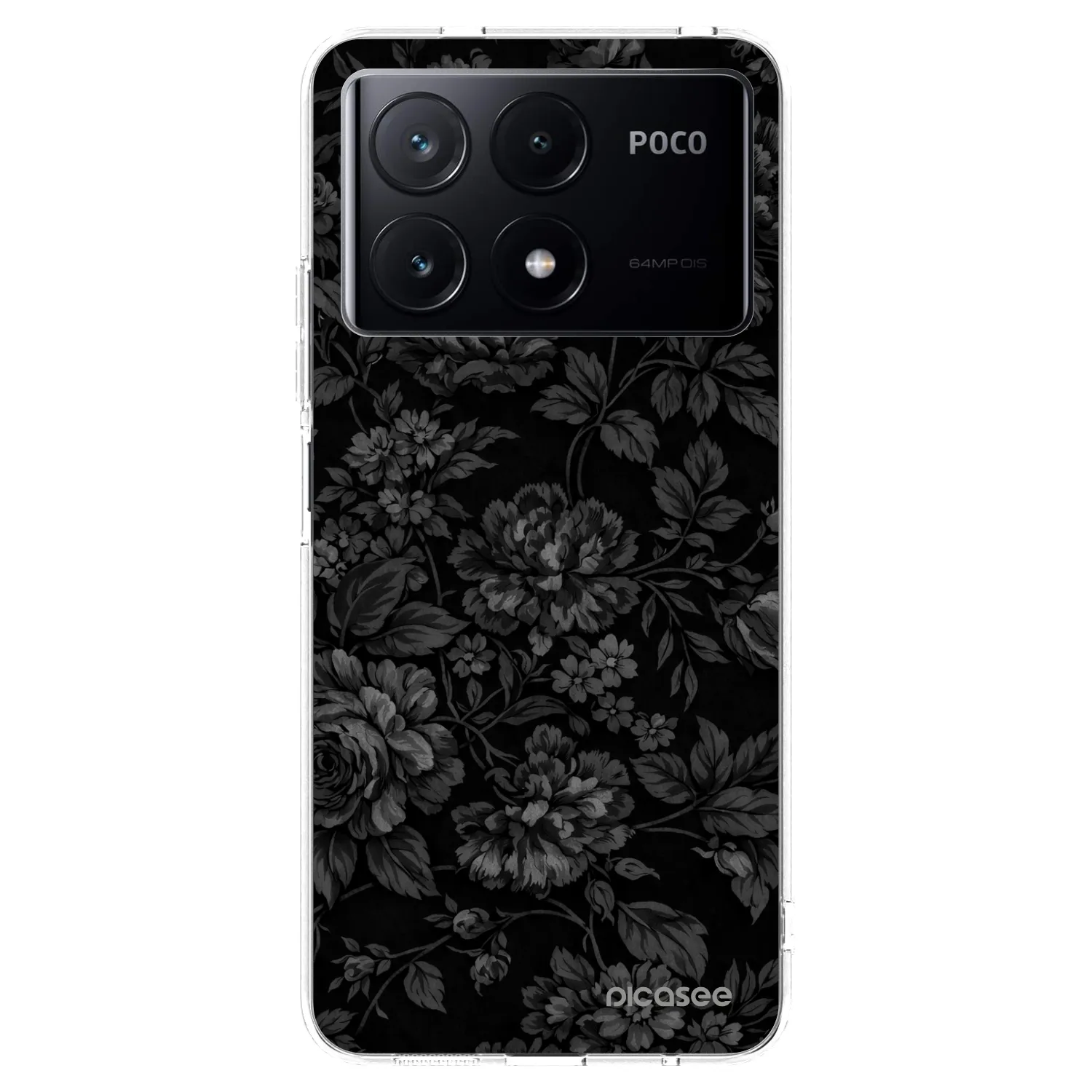 Picasee silikonowe przeźroczyste etui na Xiaomi Poco X6 Pro - Dark Romance