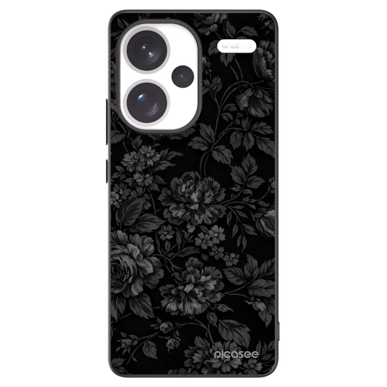 Picasee silikonowe czarne etui na Xiaomi Redmi Note 13 Pro+ 5G - Dark Romance