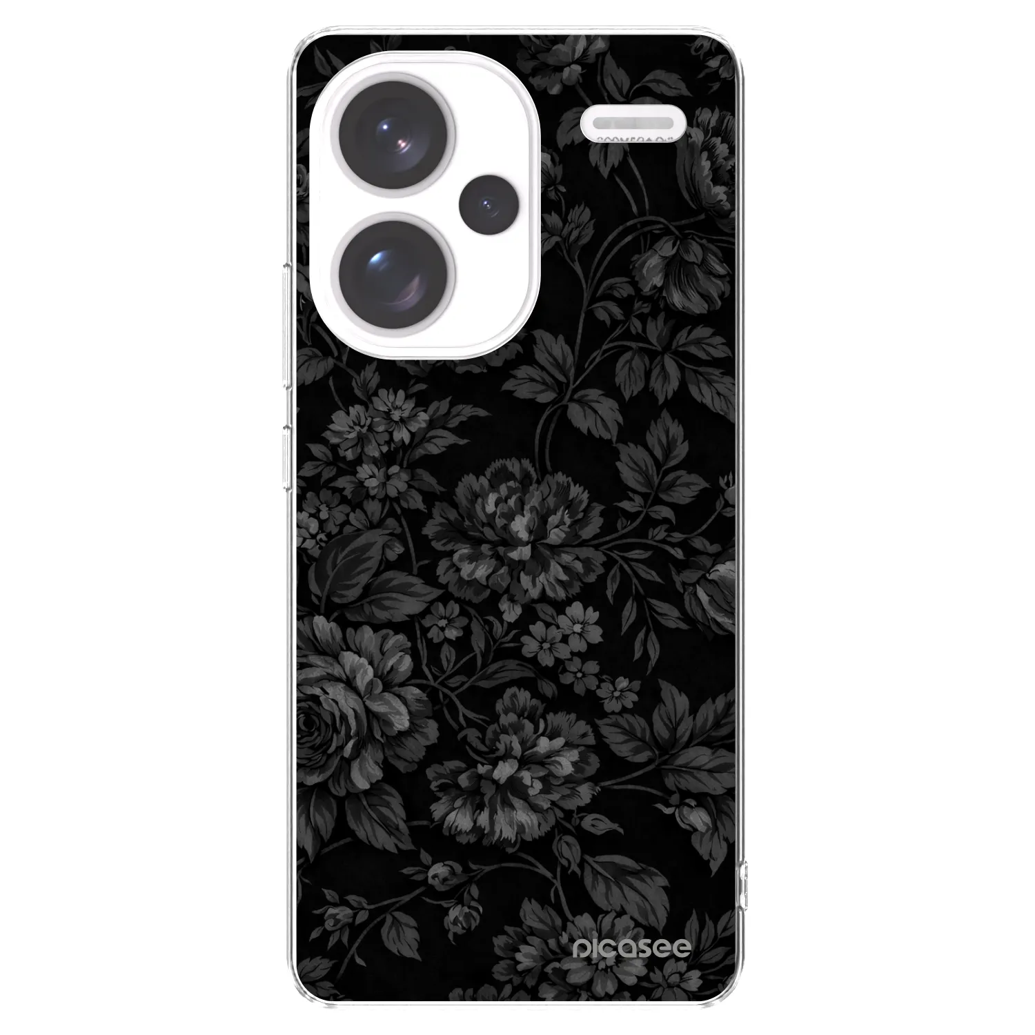Picasee silikonowe przeźroczyste etui na Xiaomi Redmi Note 13 Pro+ 5G - Dark Romance