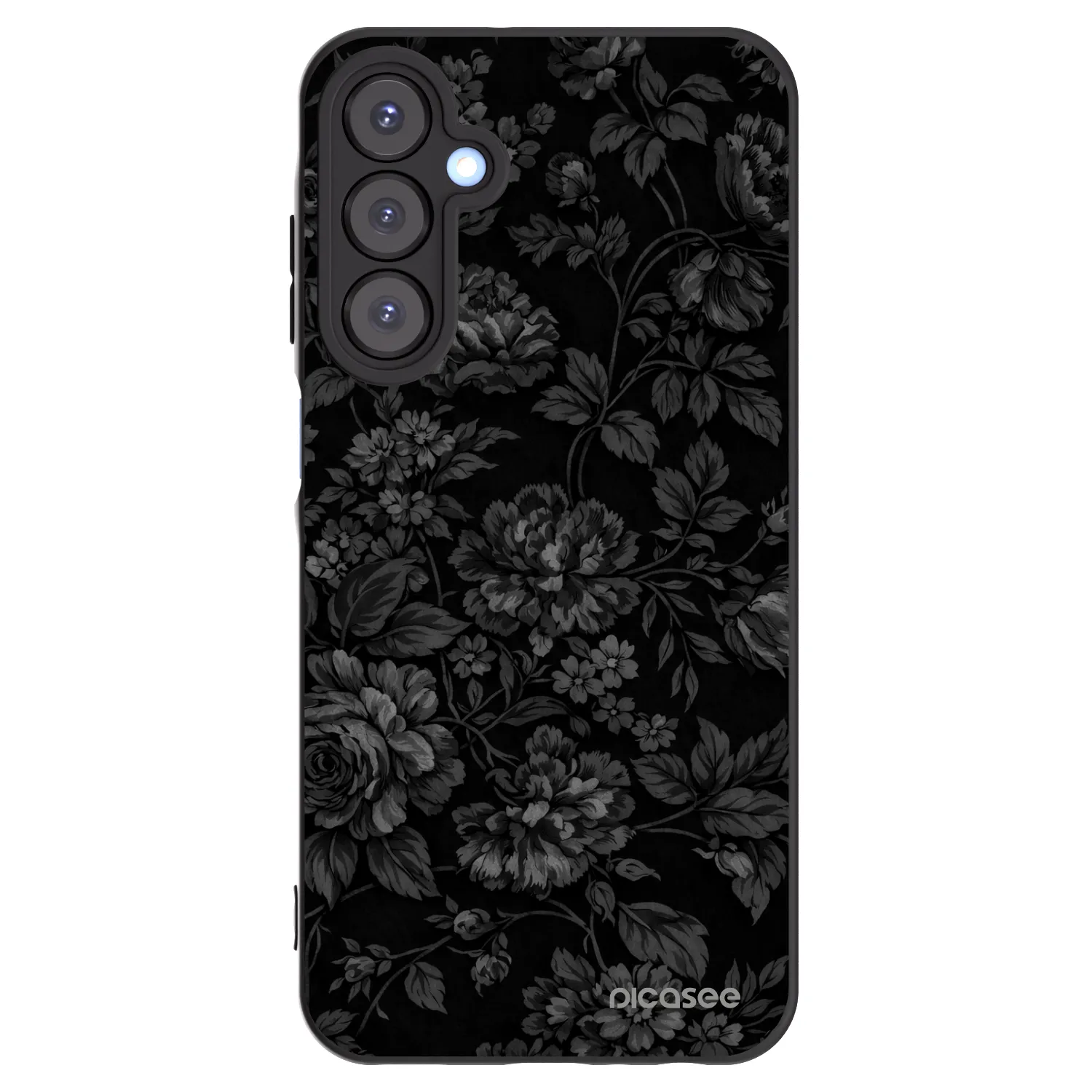 Picasee silikonowe czarne etui na Samsung Galaxy A25 A256B 5G - Dark Romance