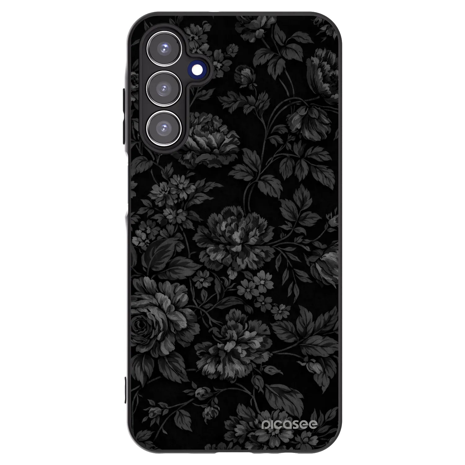Picasee silikonowe czarne etui na Samsung Galaxy A15 A155F 4G - Dark Romance