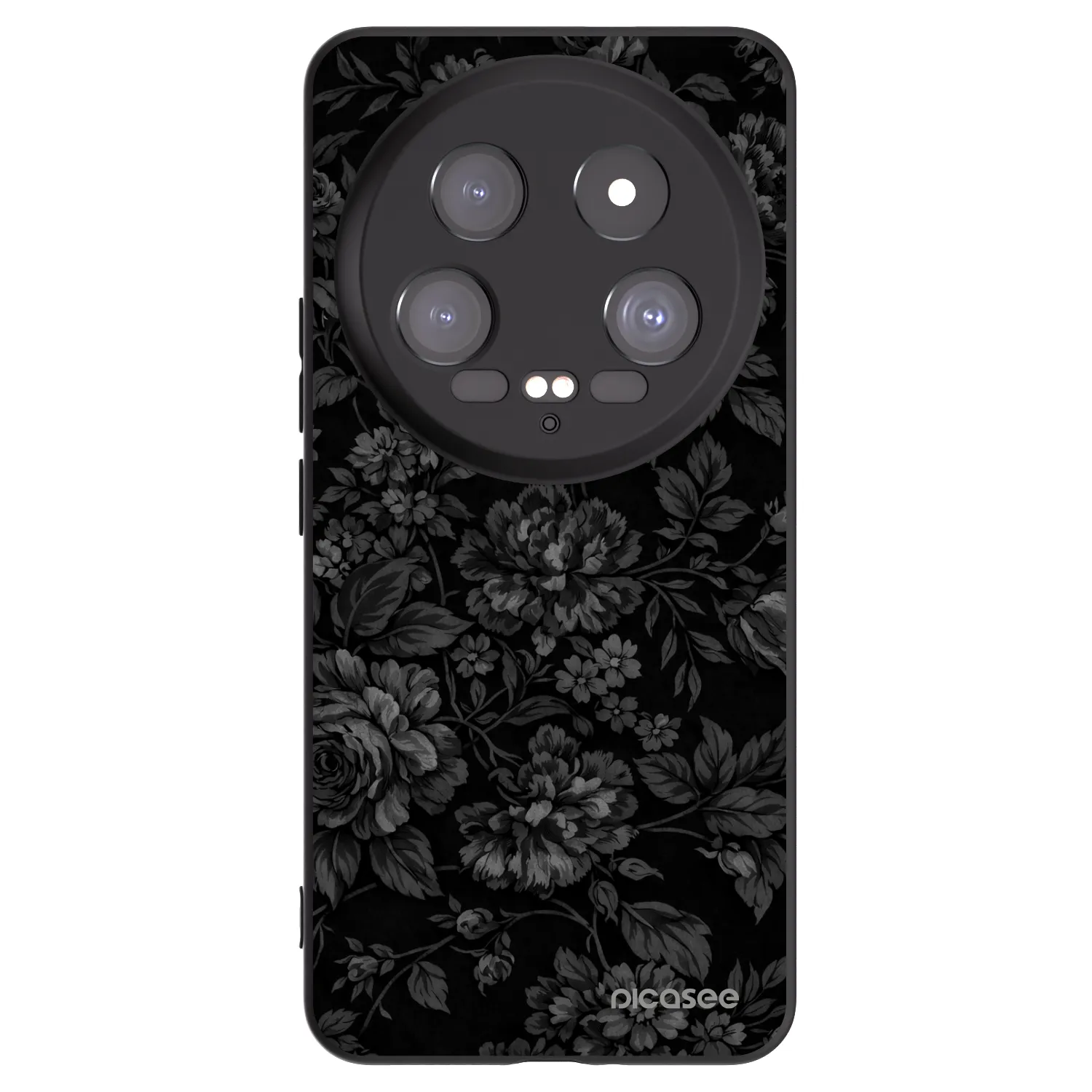 Picasee silikonowe czarne etui na Xiaomi 14 Ultra - Dark Romance