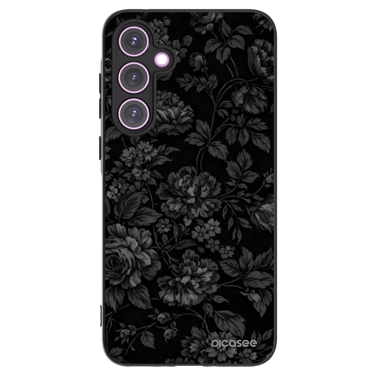 Picasee silikonowe czarne etui na Samsung Galaxy A35 5G A356B - Dark Romance