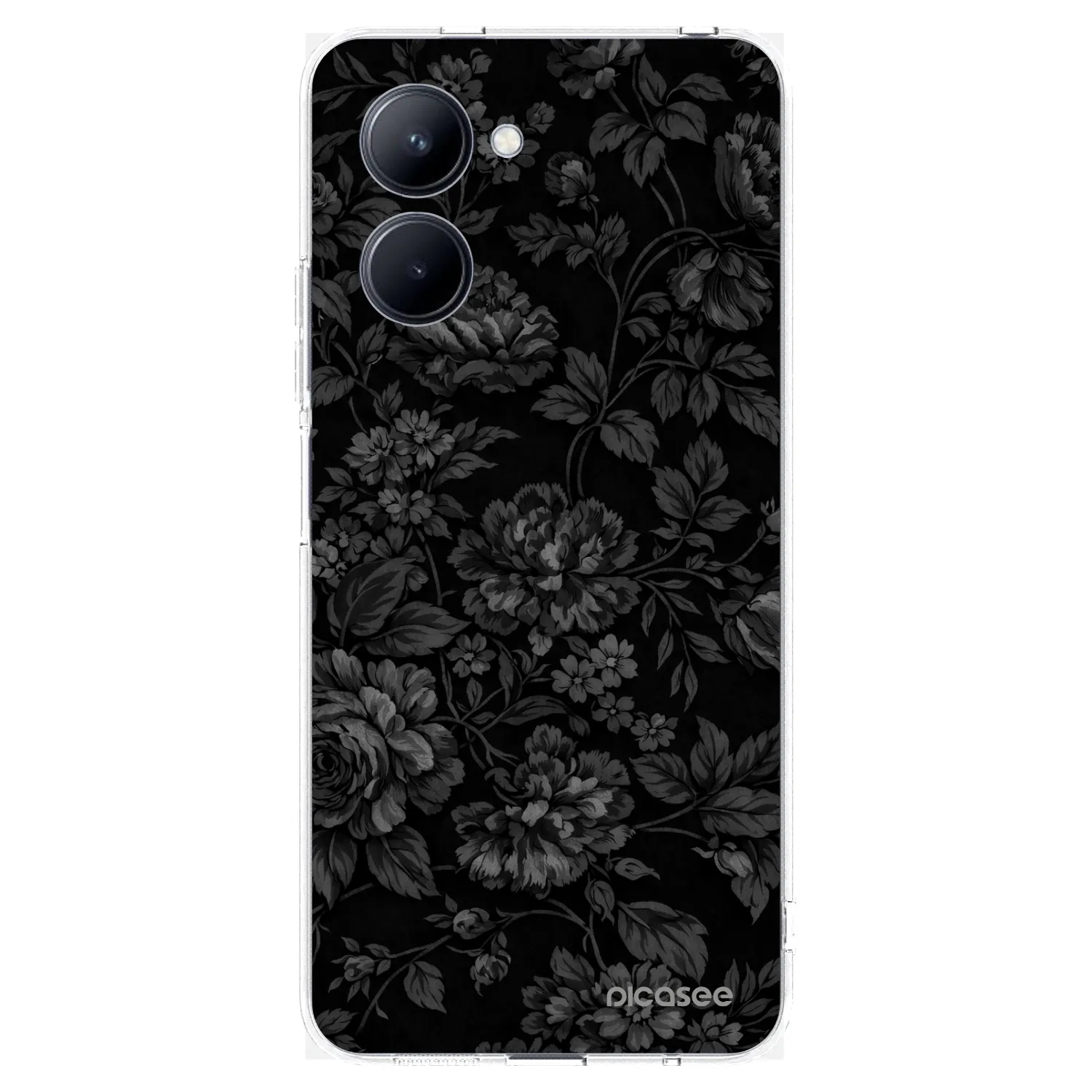 Picasee silikonowe przeźroczyste etui na Realme C33 (2023) - Dark Romance