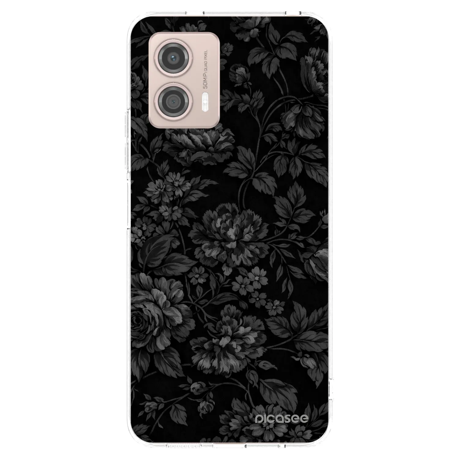 Picasee silikonowe przeźroczyste etui na Motorola Moto G53 5G - Dark Romance