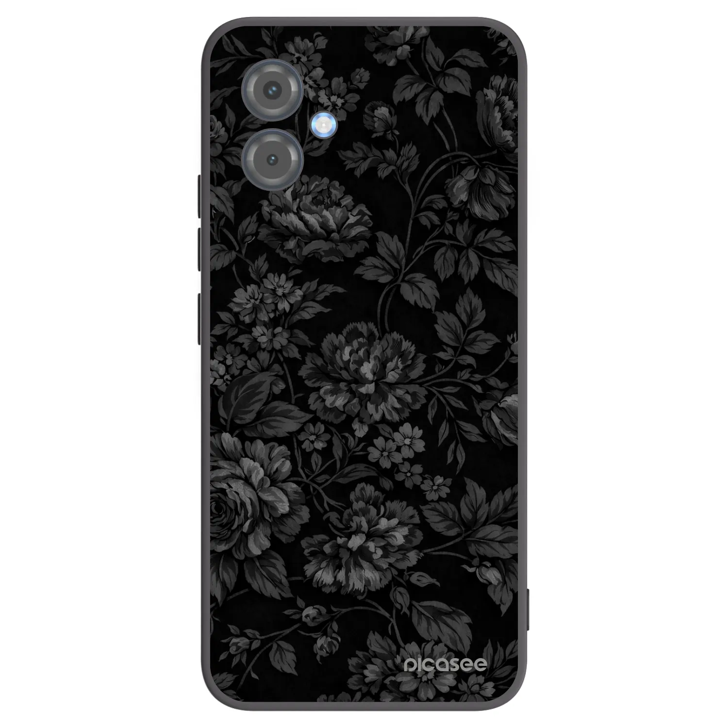 Picasee silikonowe czarne etui na Motorola Moto G14 - Dark Romance