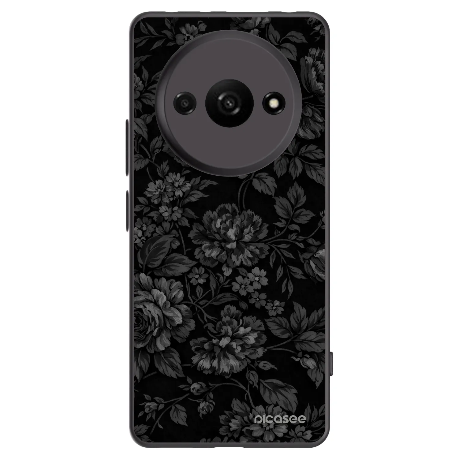 Picasee silikonowe czarne etui na Xiaomi Redmi A3 - Dark Romance