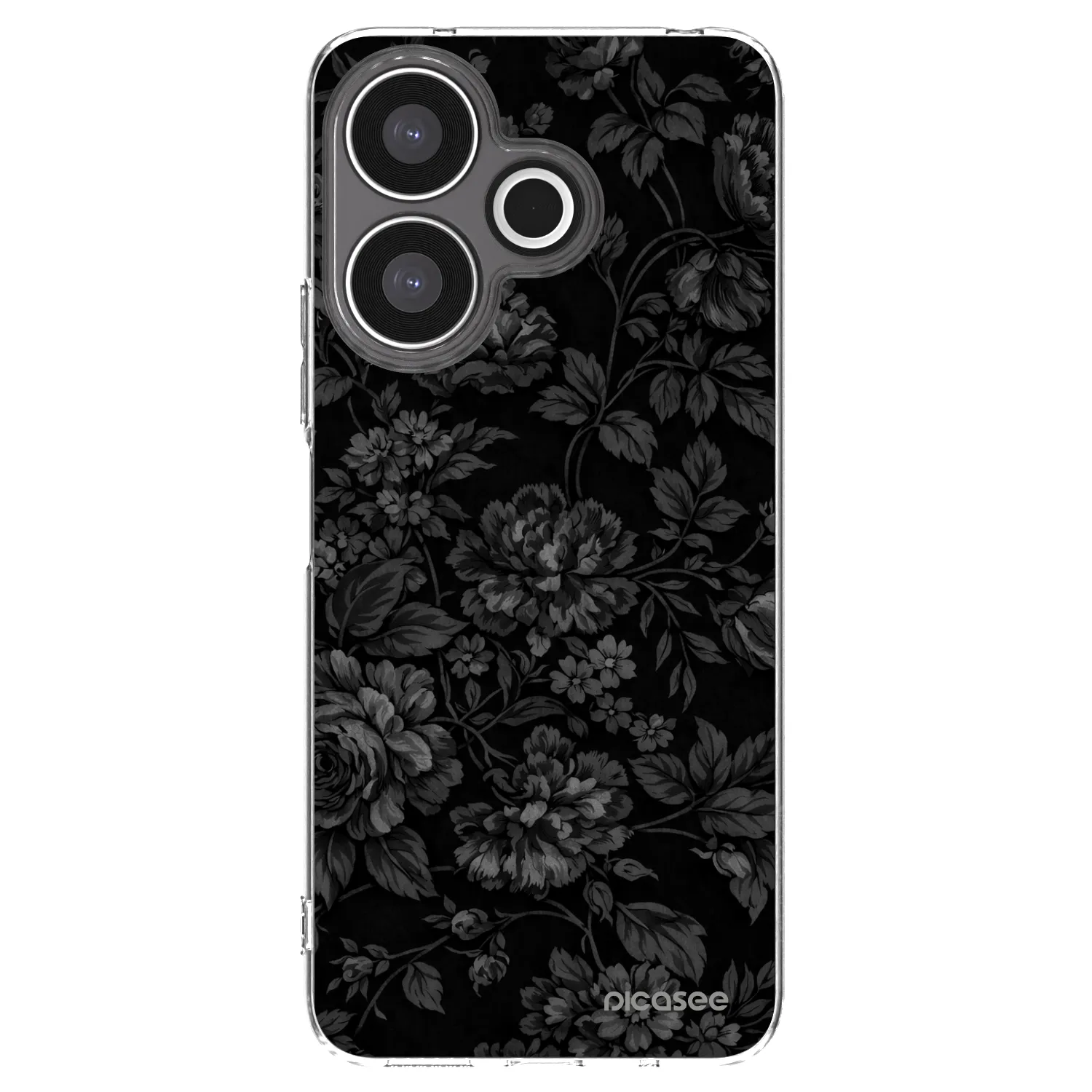 Picasee silikonowe przeźroczyste etui na Xiaomi Redmi 13 4G - Dark Romance
