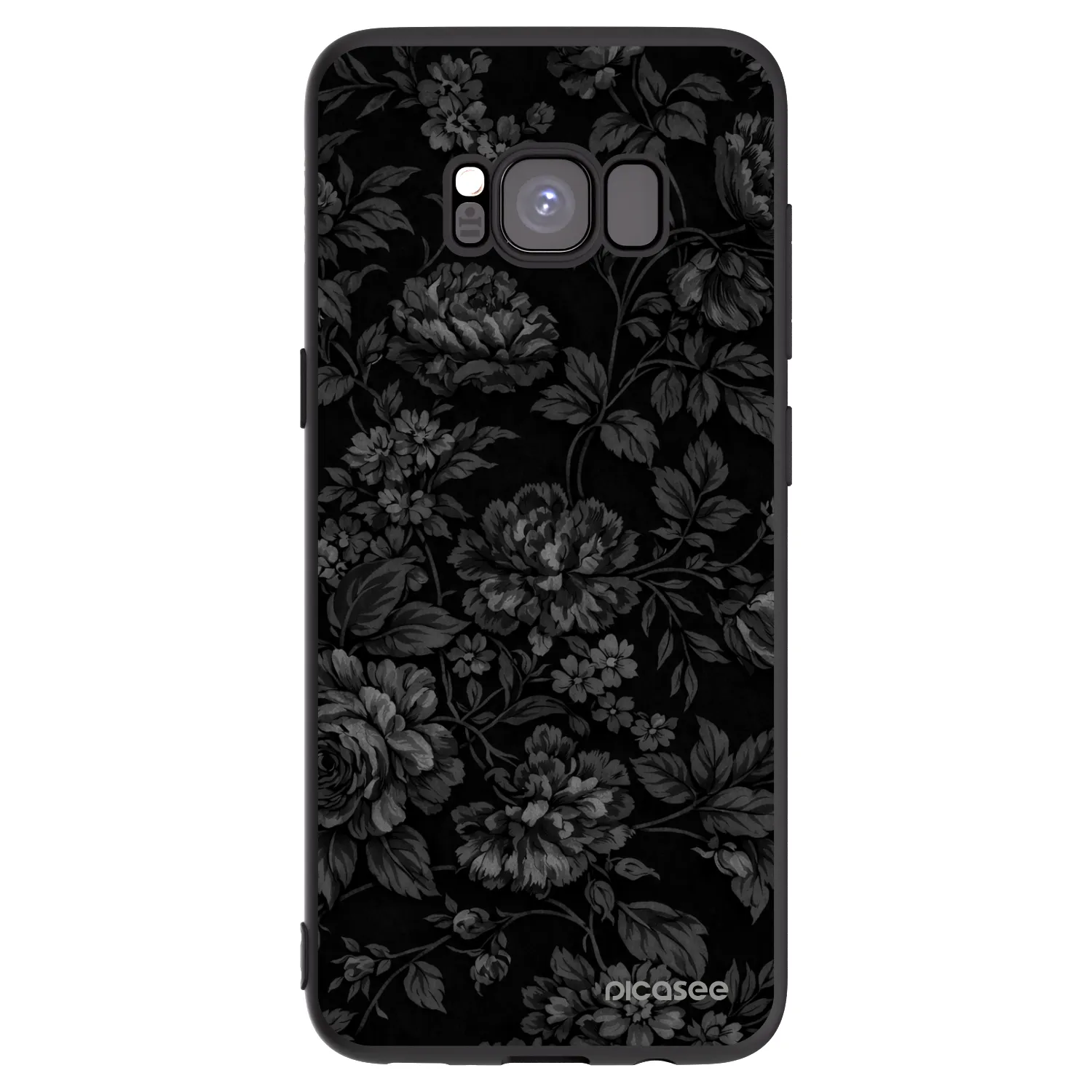Picasee silikonowe czarne etui na Samsung Galaxy S8 G950F - Dark Romance