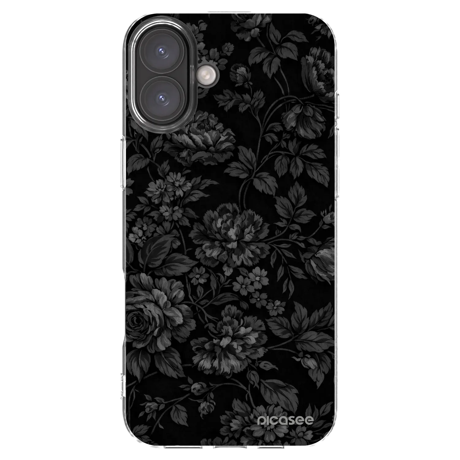 Picasee silikonowe przeźroczyste etui na Apple iPhone 16 Plus - Dark Romance