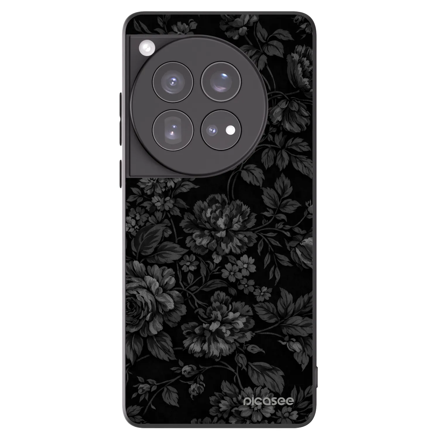Picasee silikonowe czarne etui na OnePlus 12 5G - Dark Romance