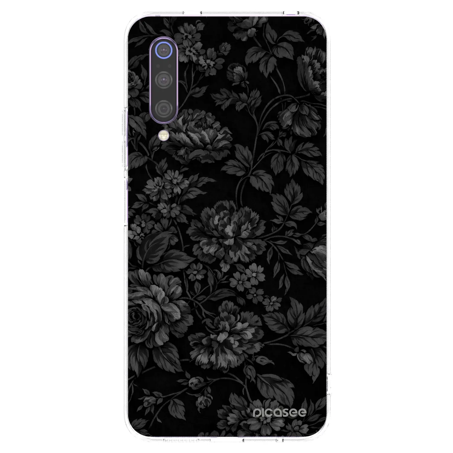Picasee silikonowe przeźroczyste etui na Xiaomi Mi 9 - Dark Romance