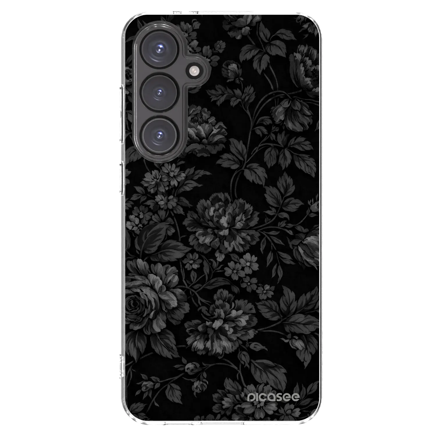 Picasee silikonowe przeźroczyste etui na Samsung Galaxy S24 FE S721B - Dark Romance