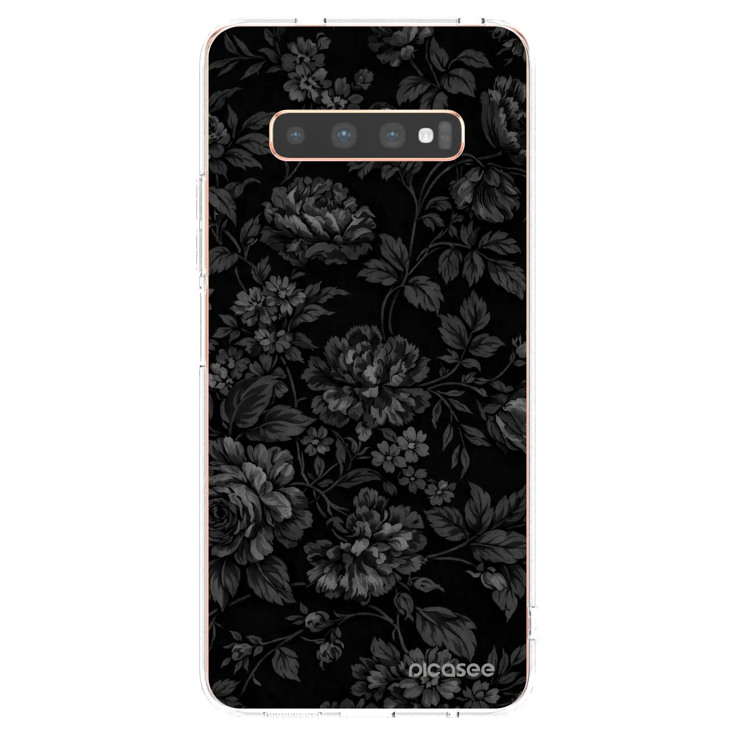 Picasee silikonowe przeźroczyste etui na Samsung Galaxy S10 Plus G975 - Dark Romance