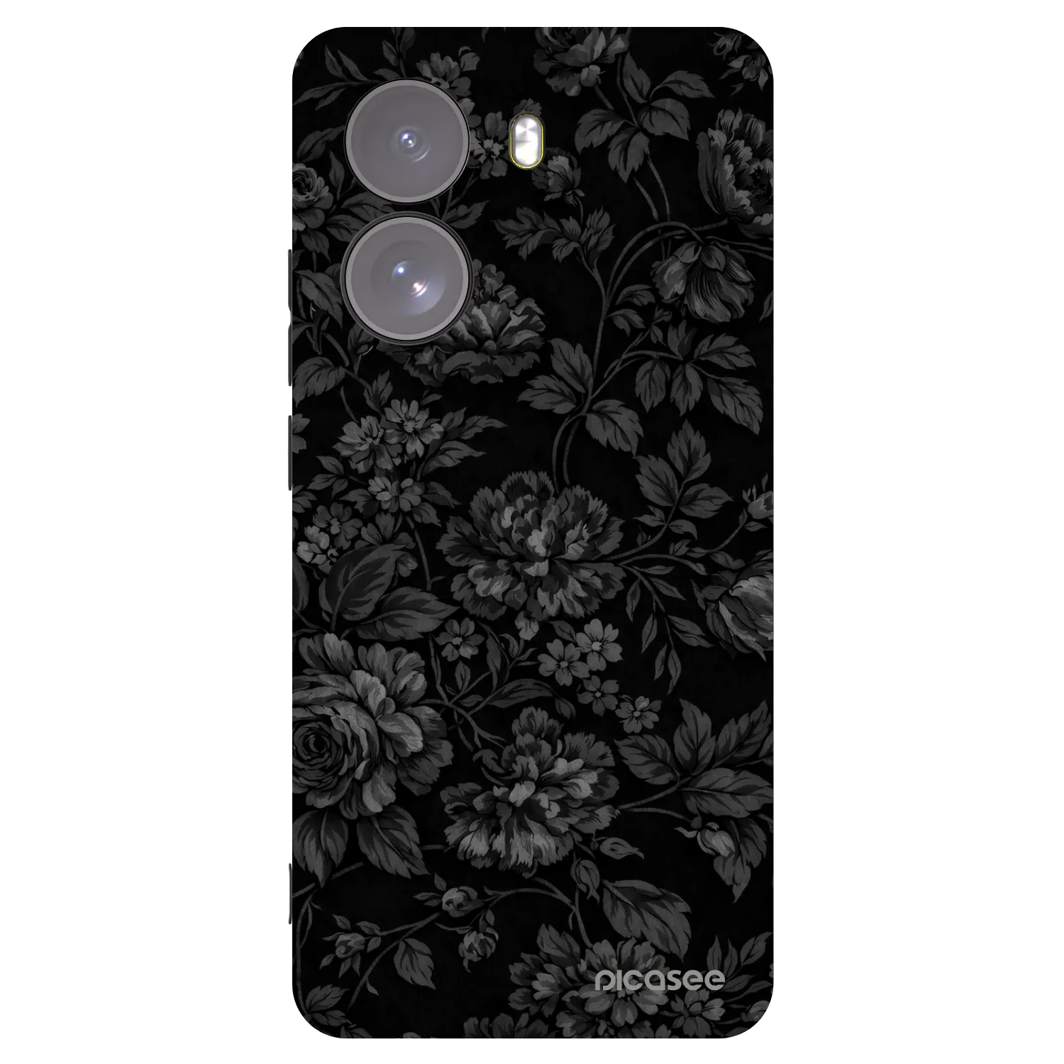 Picasee silikonowe czarne etui na Xiaomi Poco X7 - Dark Romance