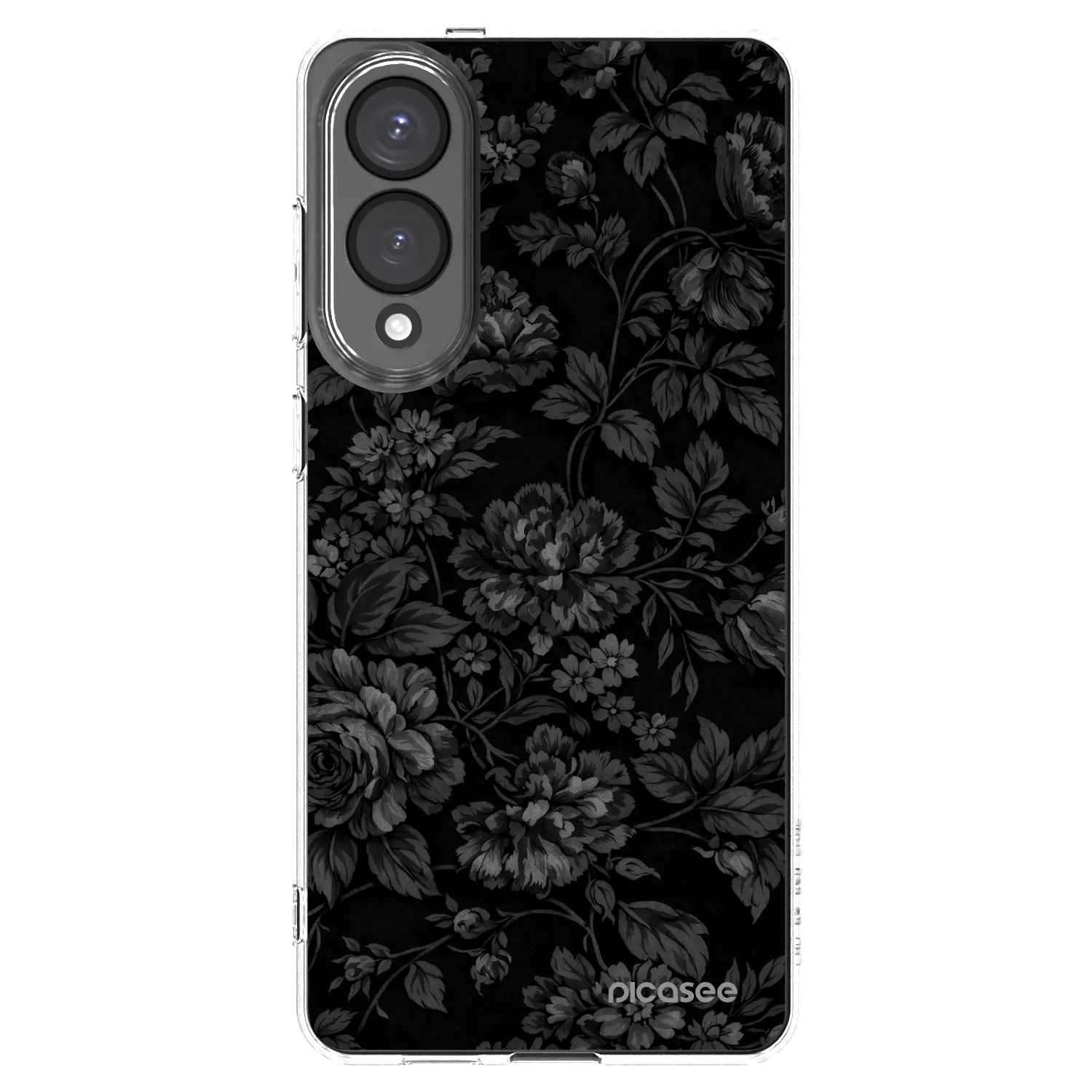 Picasee silikonowe przeźroczyste etui na Samsung Galaxy S25 Edge 5G - Dark Romance