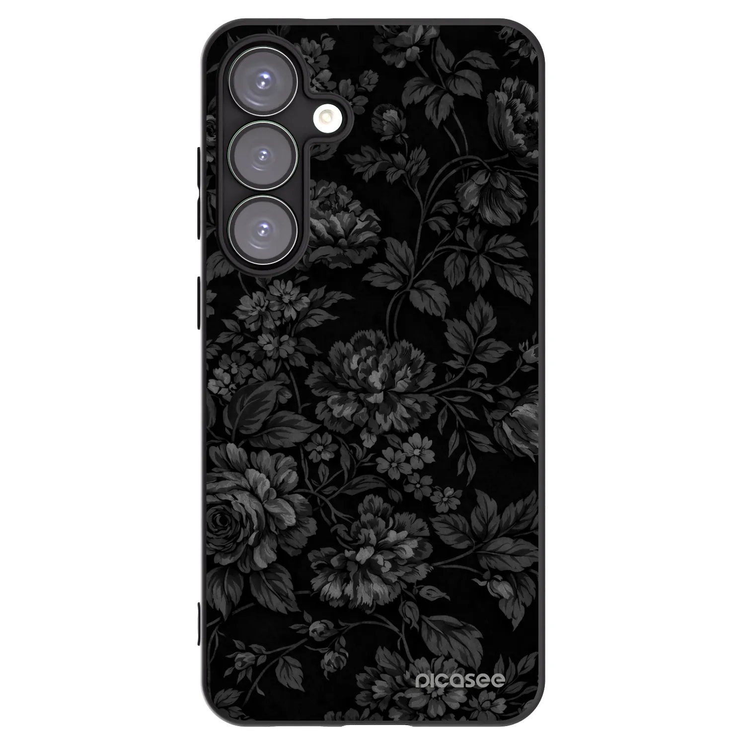 Picasee silikonowe czarne etui na Samsung Galaxy S25+ 5G - Dark Romance