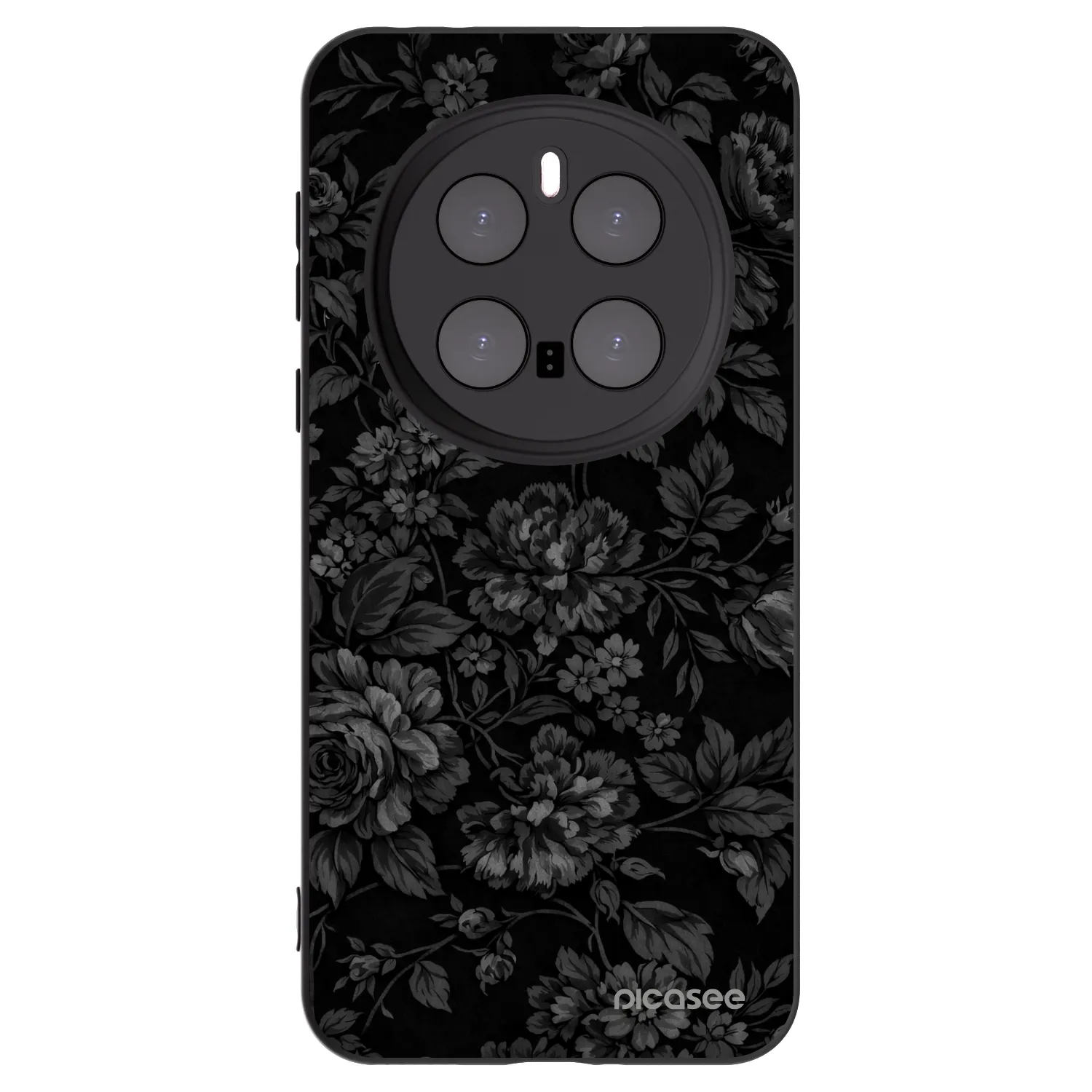 Picasee silikonowe czarne etui na Honor Magic7 Pro 5G - Dark Romance