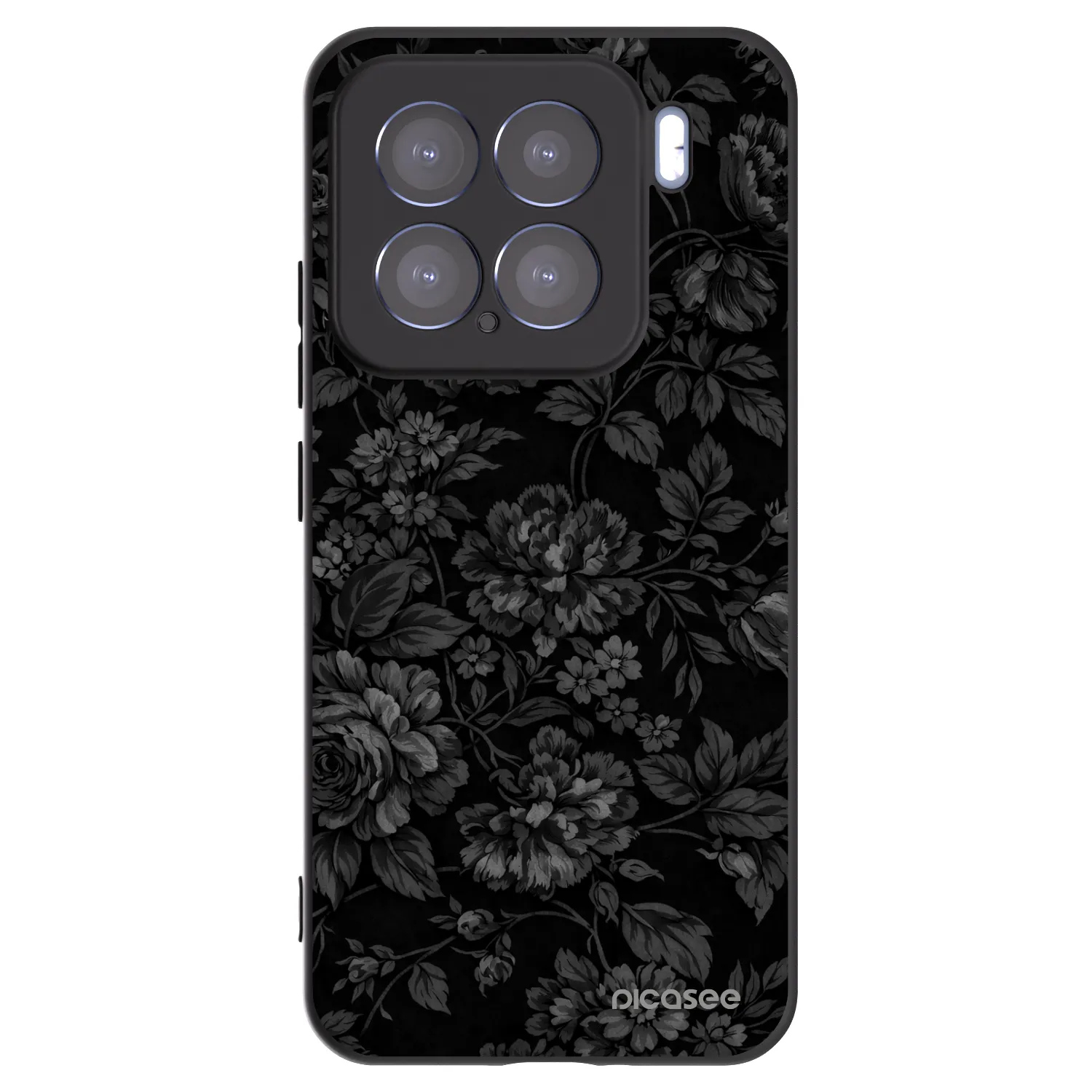 Picasee silikonowe czarne etui na Xiaomi 15 - Dark Romance