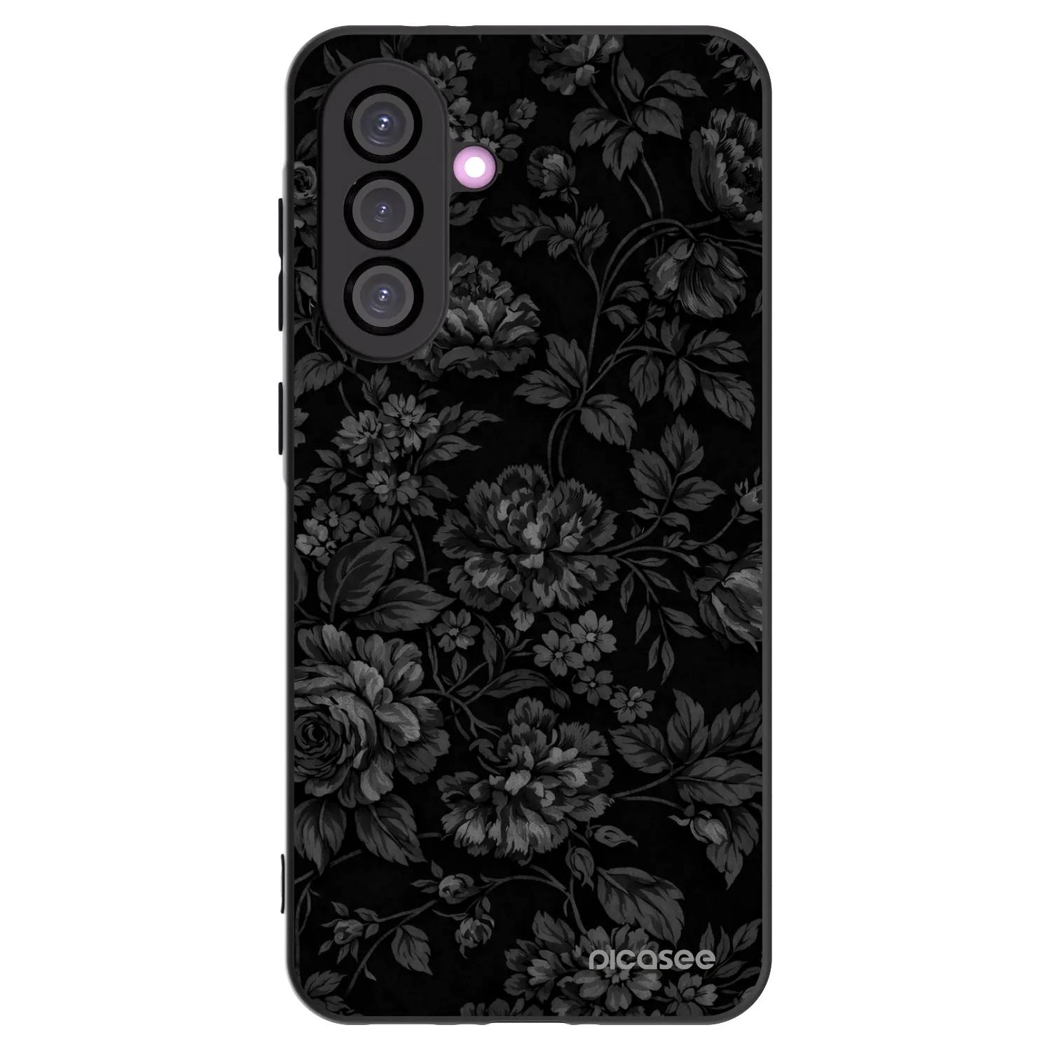 Picasee silikonowe czarne etui na Samsung Galaxy A36 5G - Dark Romance