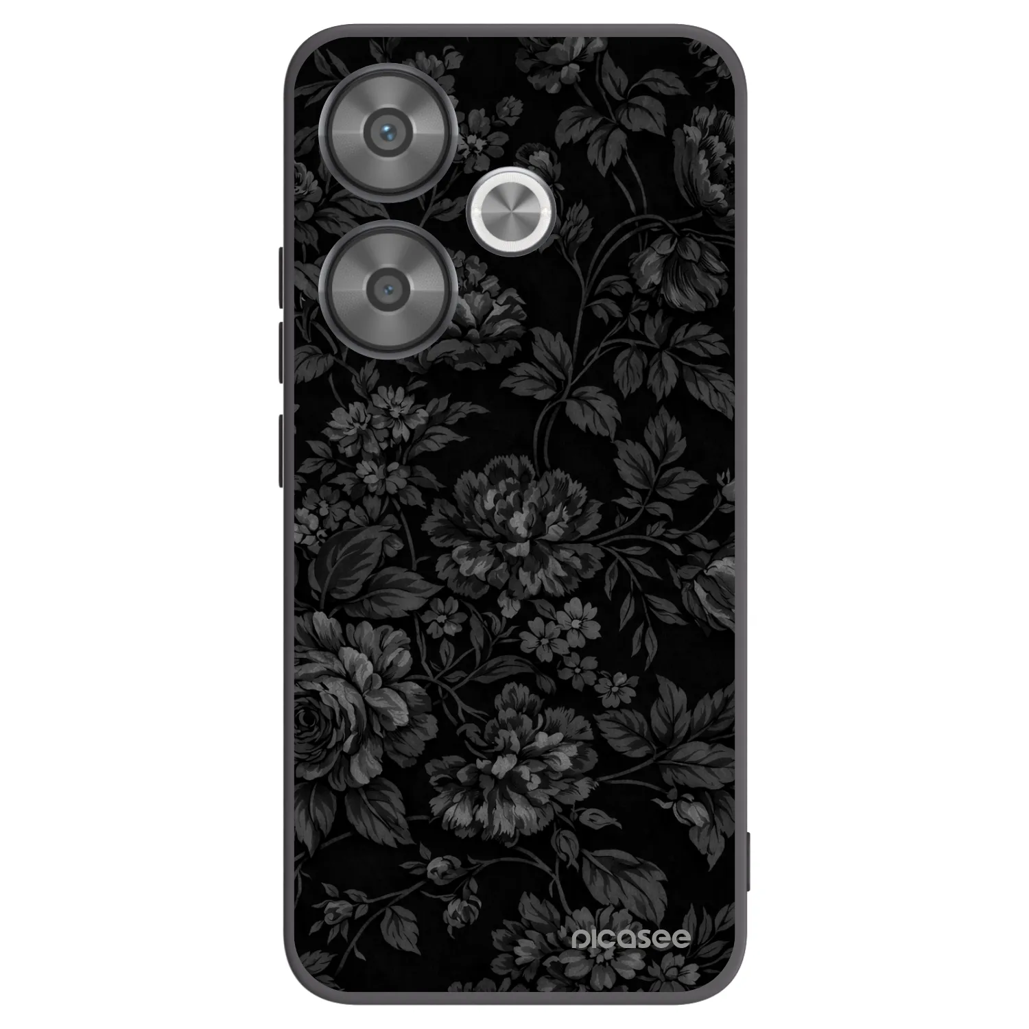 Picasee silikonowe czarne etui na Xiaomi Poco F6 - Dark Romance