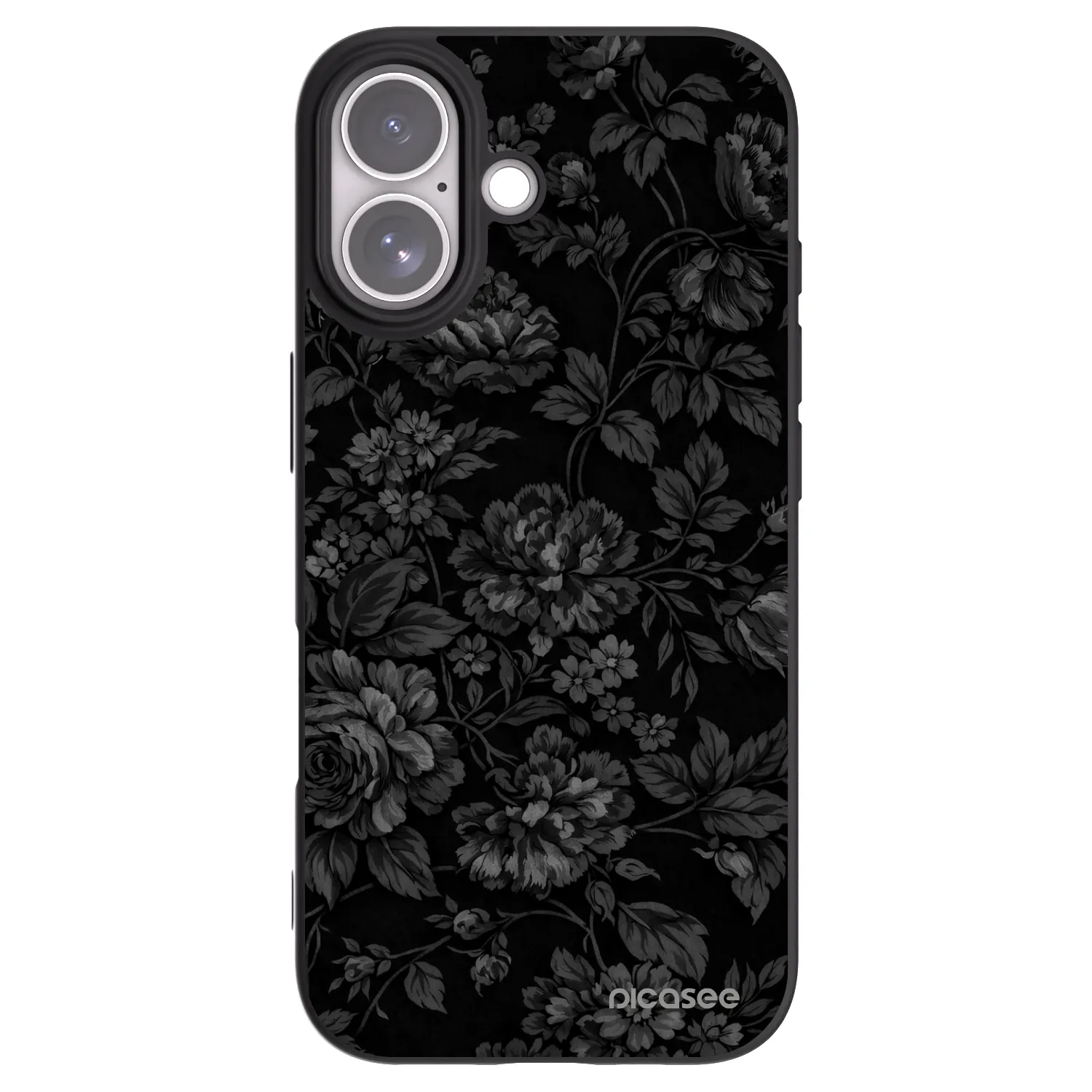 Picasee silikonowe czarne etui na Apple iPhone 17 - Dark Romance