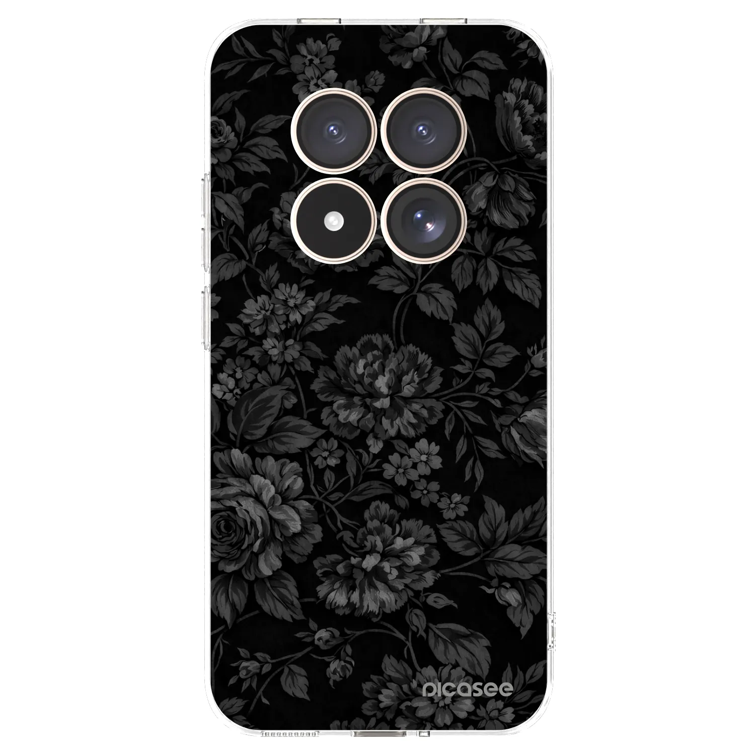 Picasee silikonowe przeźroczyste etui na Xiaomi Redmi Note 15 Pro 4G - Dark Romance