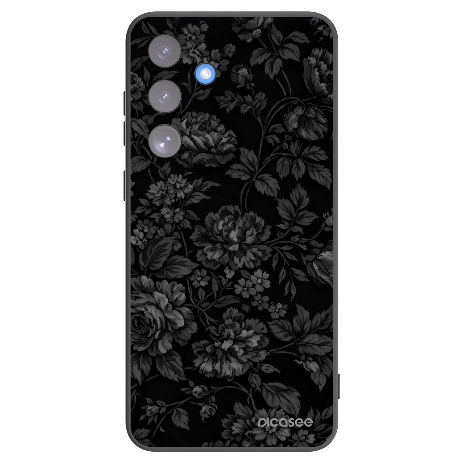 Picasee silikonowe czarne etui na Samsung Galaxy S25 FE 5G - Dark Romance